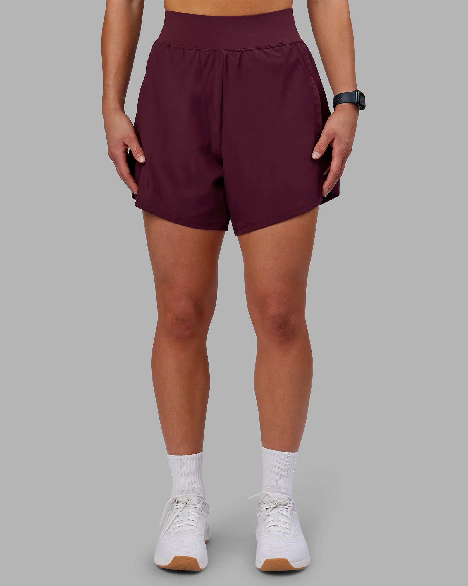 Challenger 5" Lined Performance Short - Cherry Lacquer - Image 7