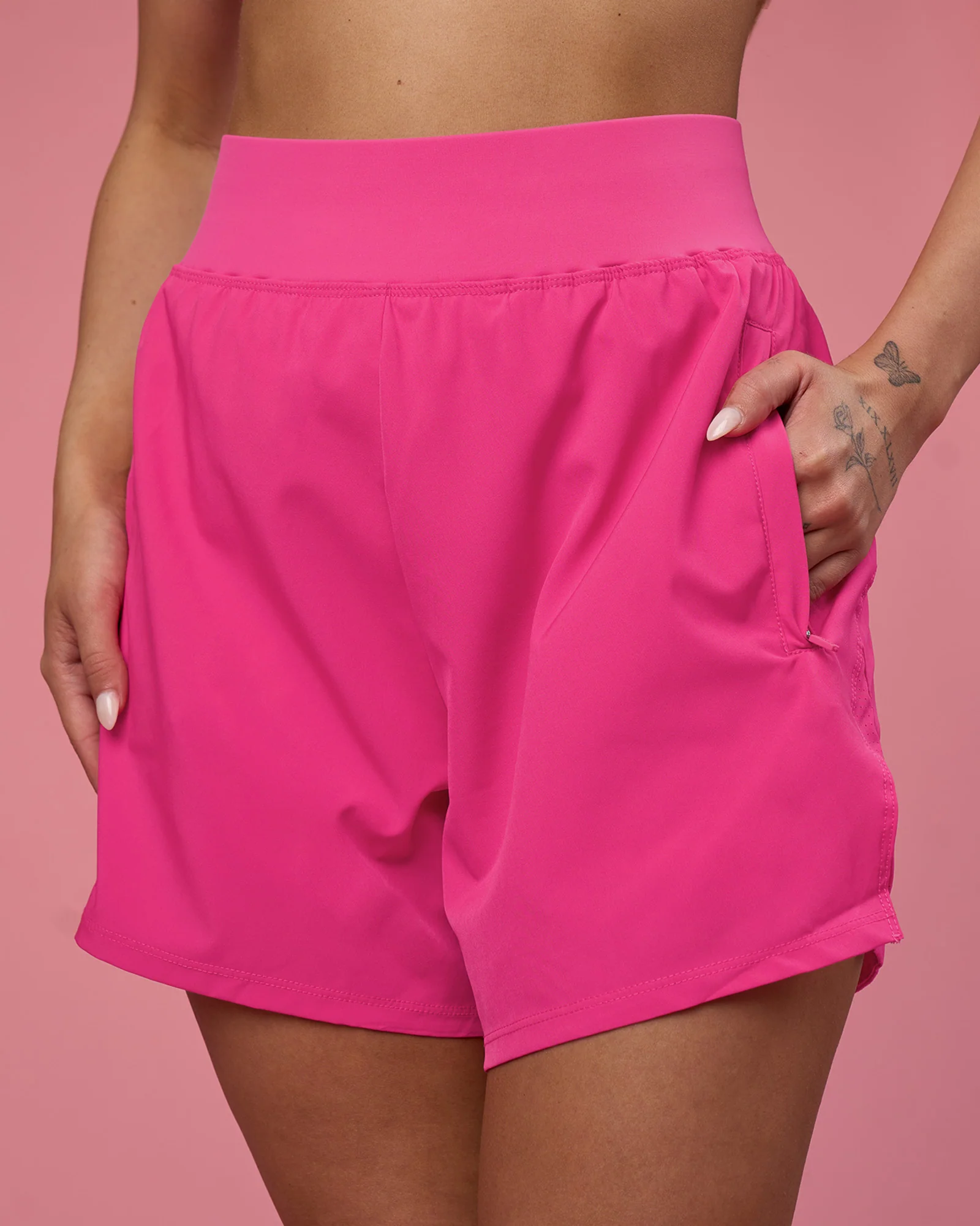 Challenger 5" Lined Performance Short - Ultra Pink - Image 7