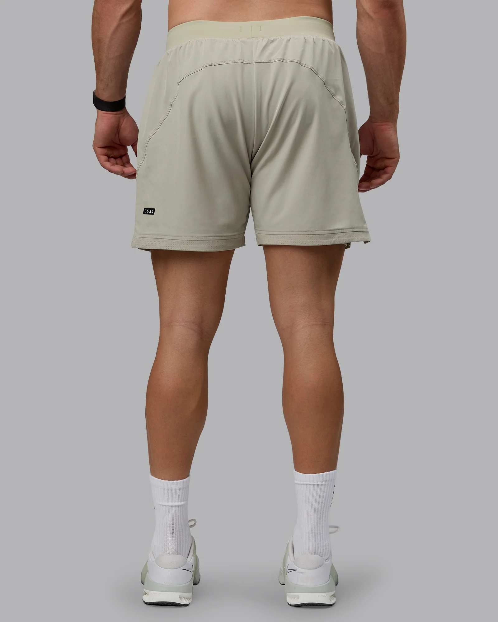 Challenger 6" Lined Performance Short - Sustained Grey - Image 4