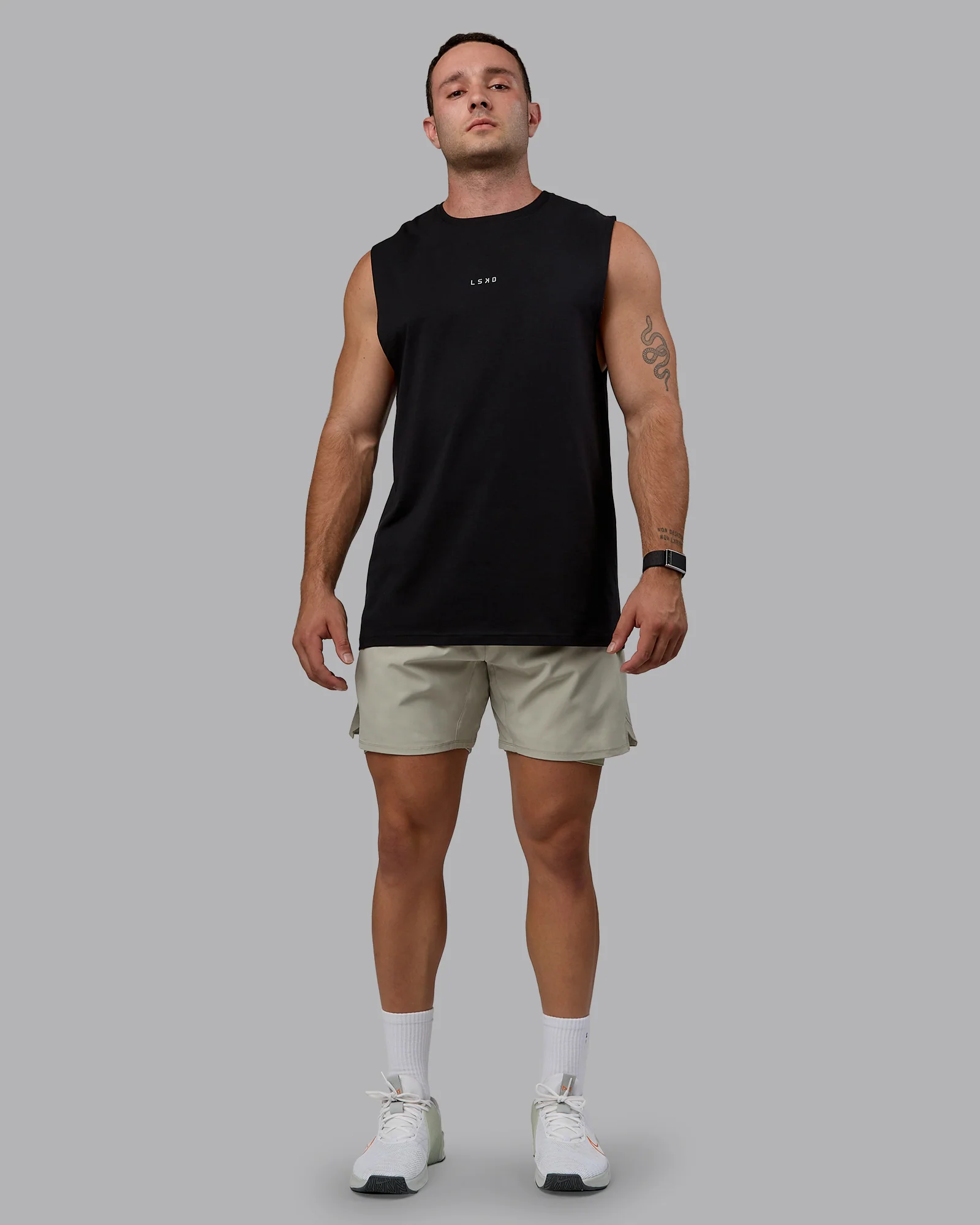 Challenger 6" Lined Performance Short - Sustained Grey - Image 6