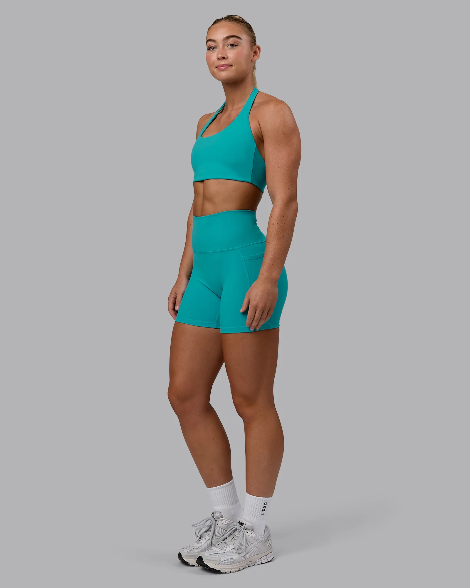 Challenger Sports Bra - Uplift Blue - Image 5