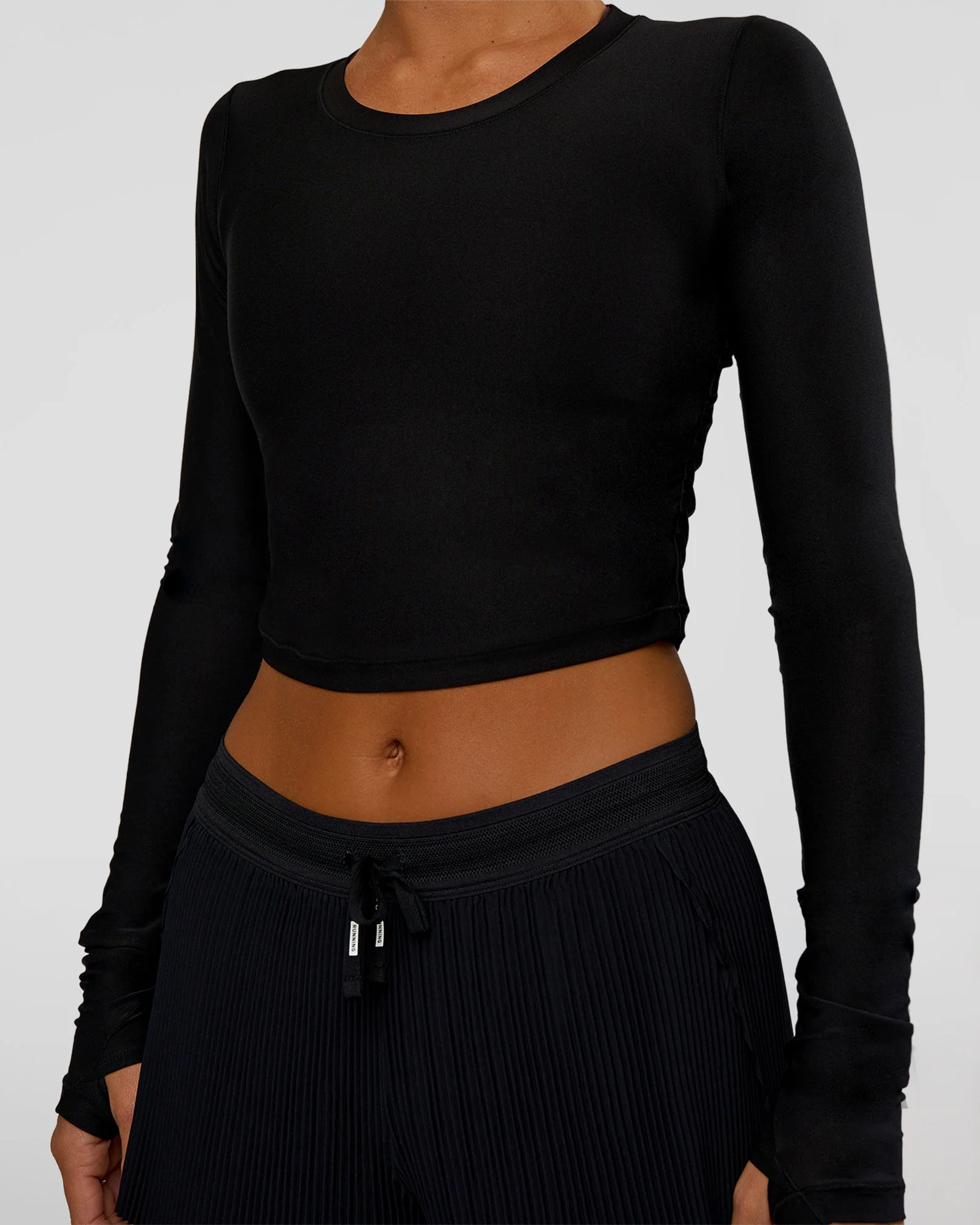 Clarity Long Sleeve Tee - Black - Image 5