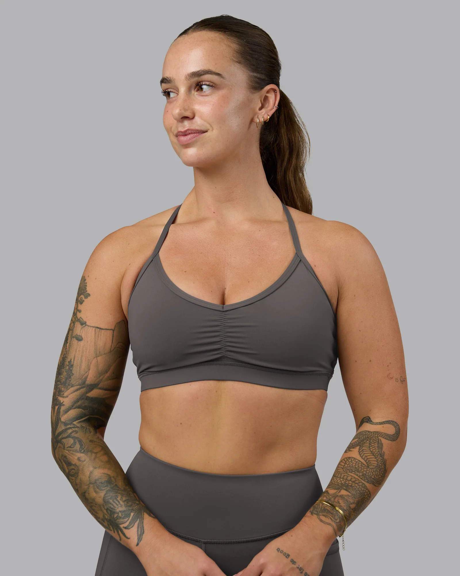 Clarity Sports Bra - Dark Storm - Image 2