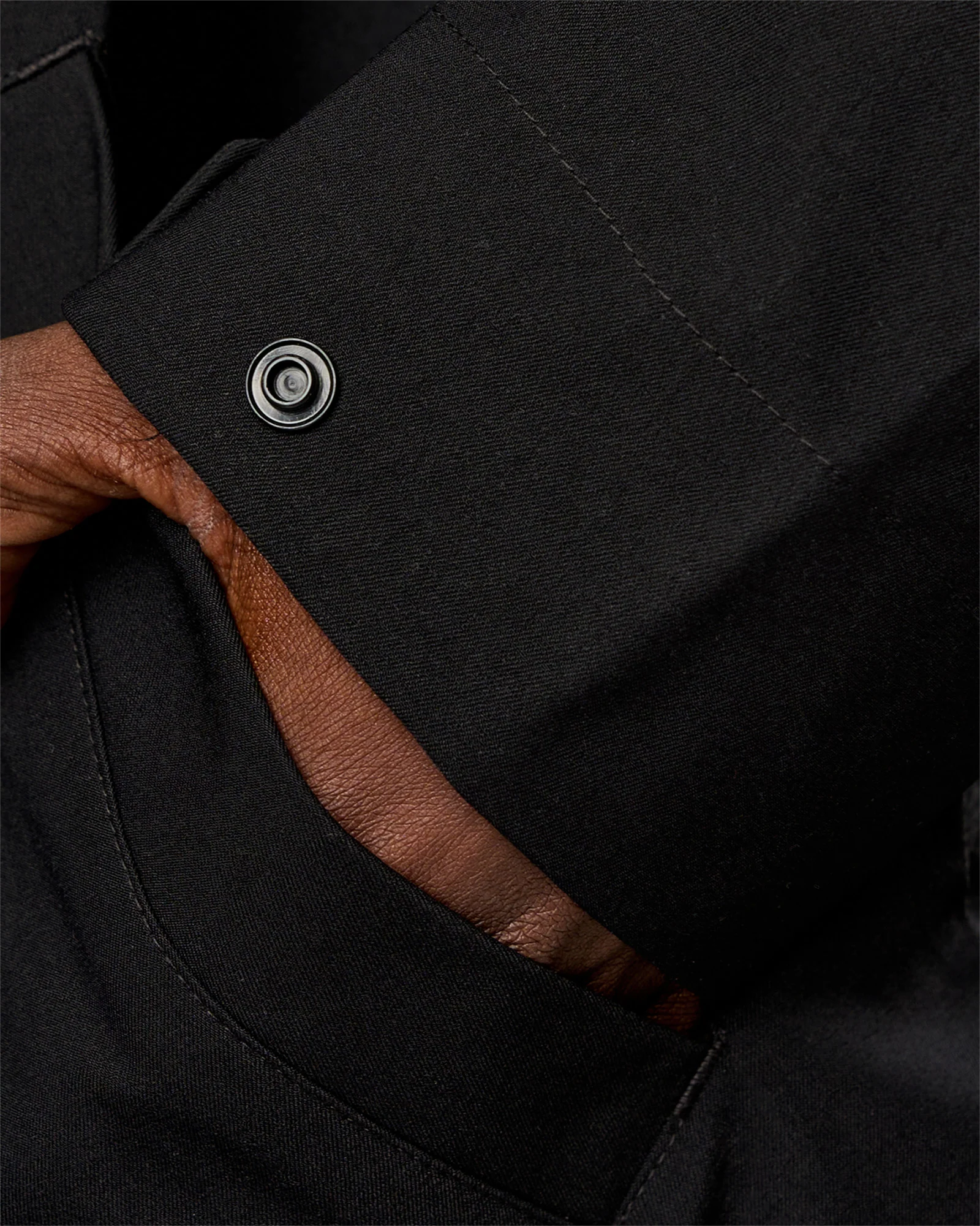 Coaches Jacket - Black - Image 5