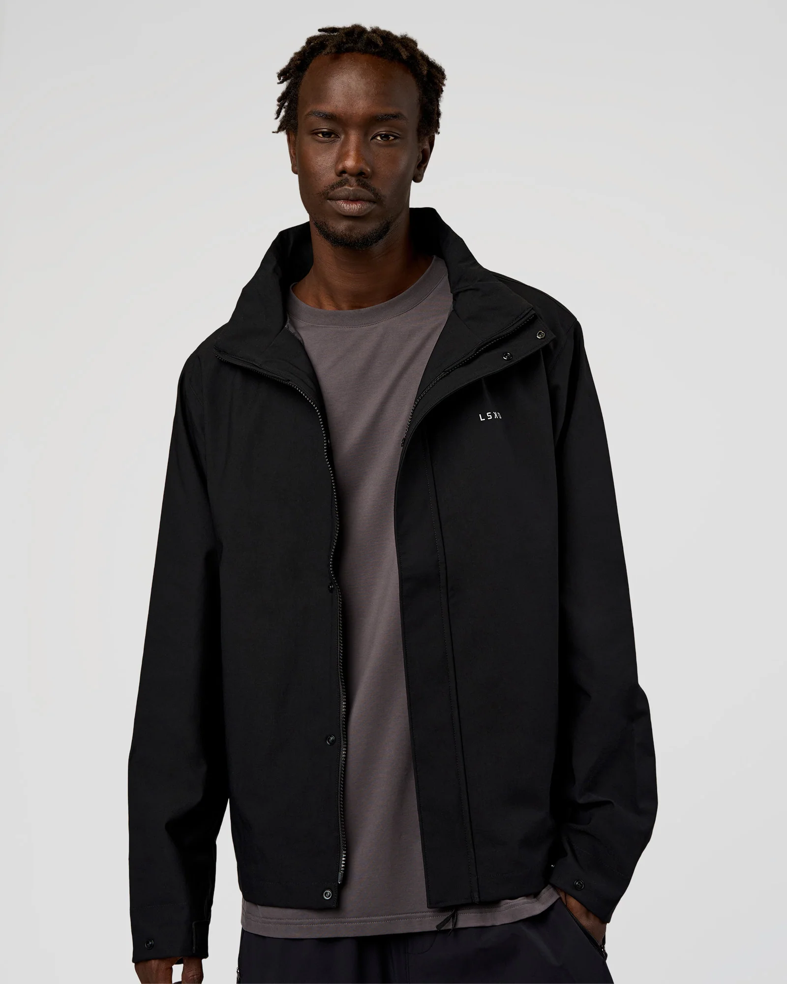 Coaches Jacket - Black - Image 6