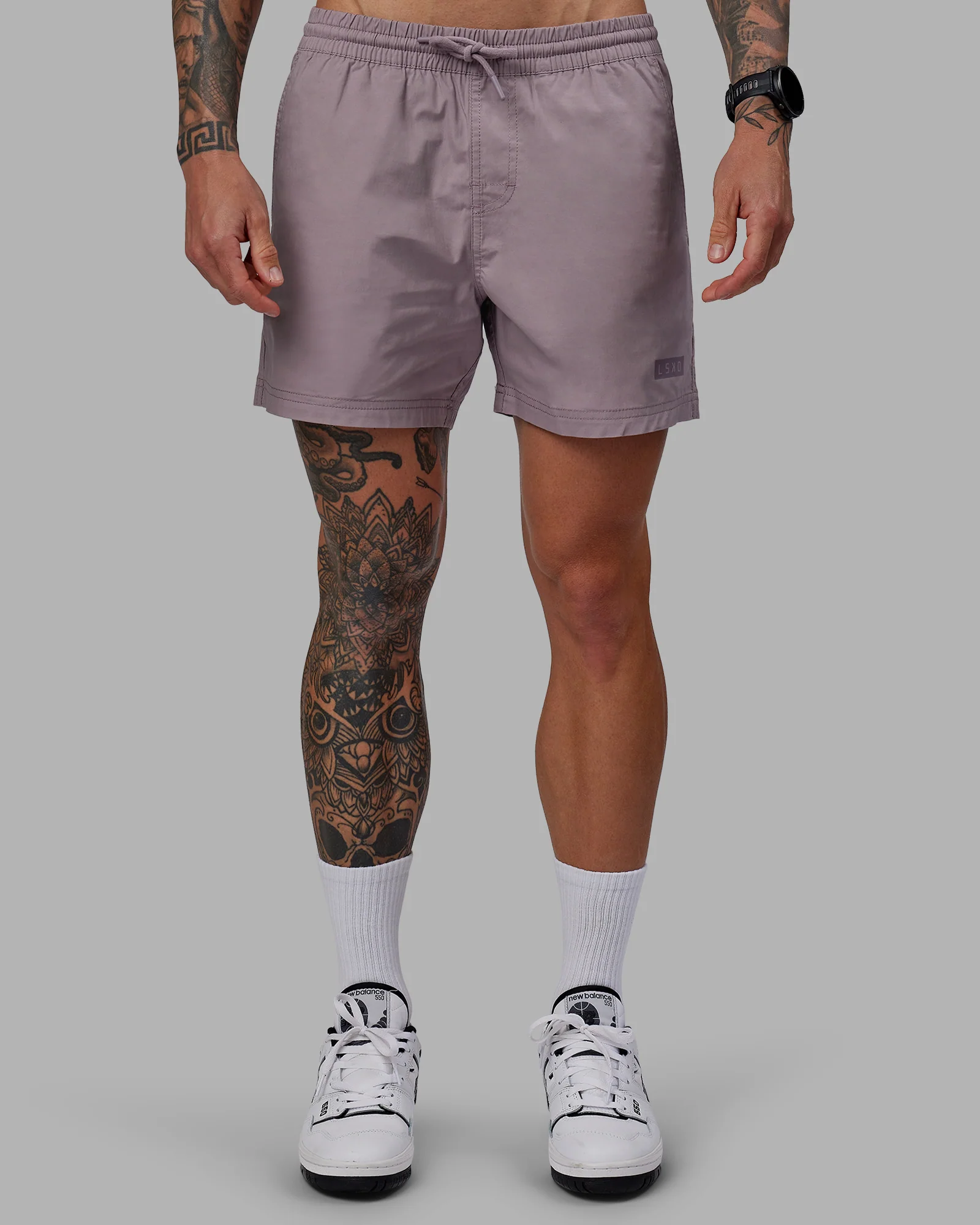 Daily 5" Short - Grey Purple - Image 3