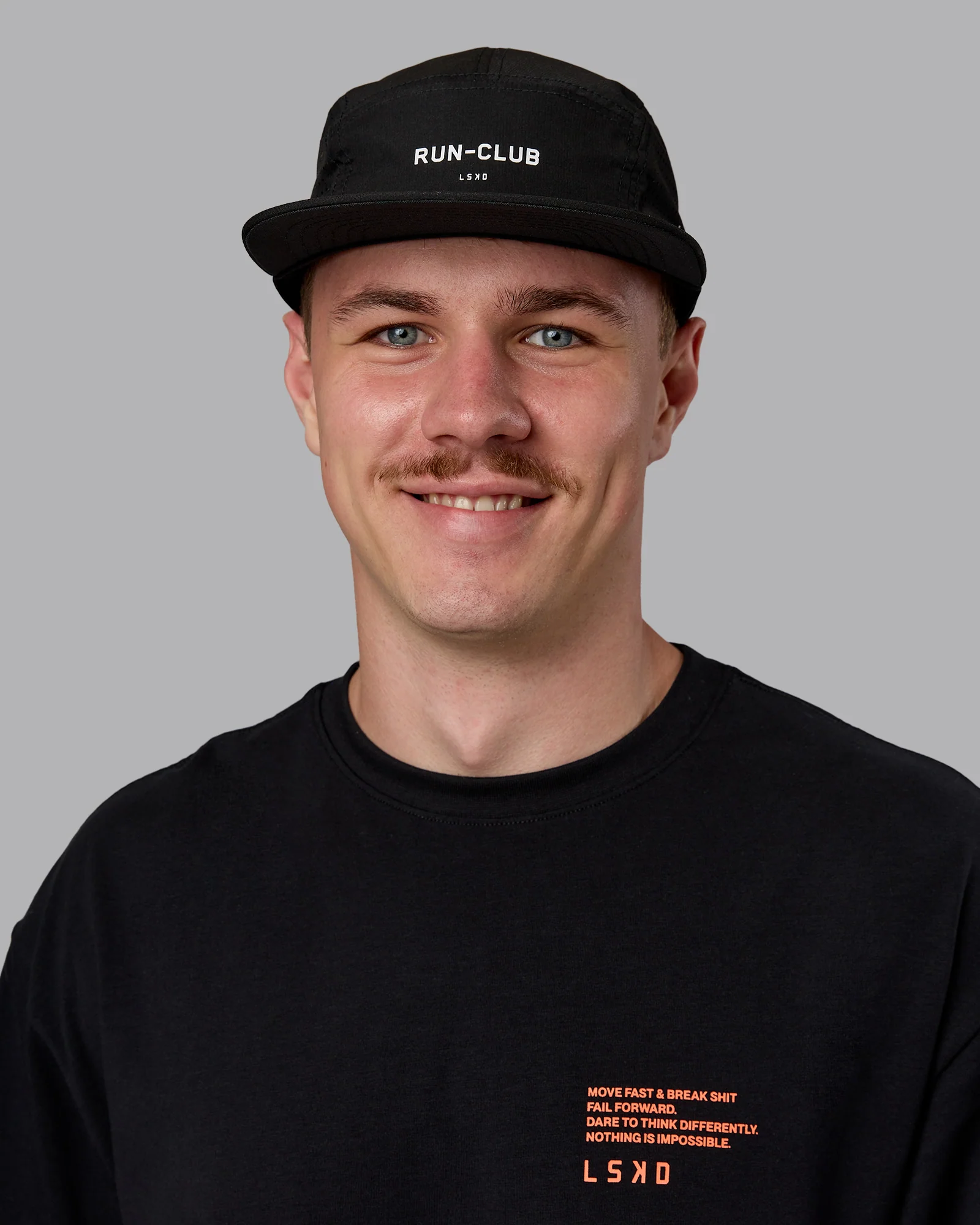 Dash Run Club Cap - Black-White - Image 3