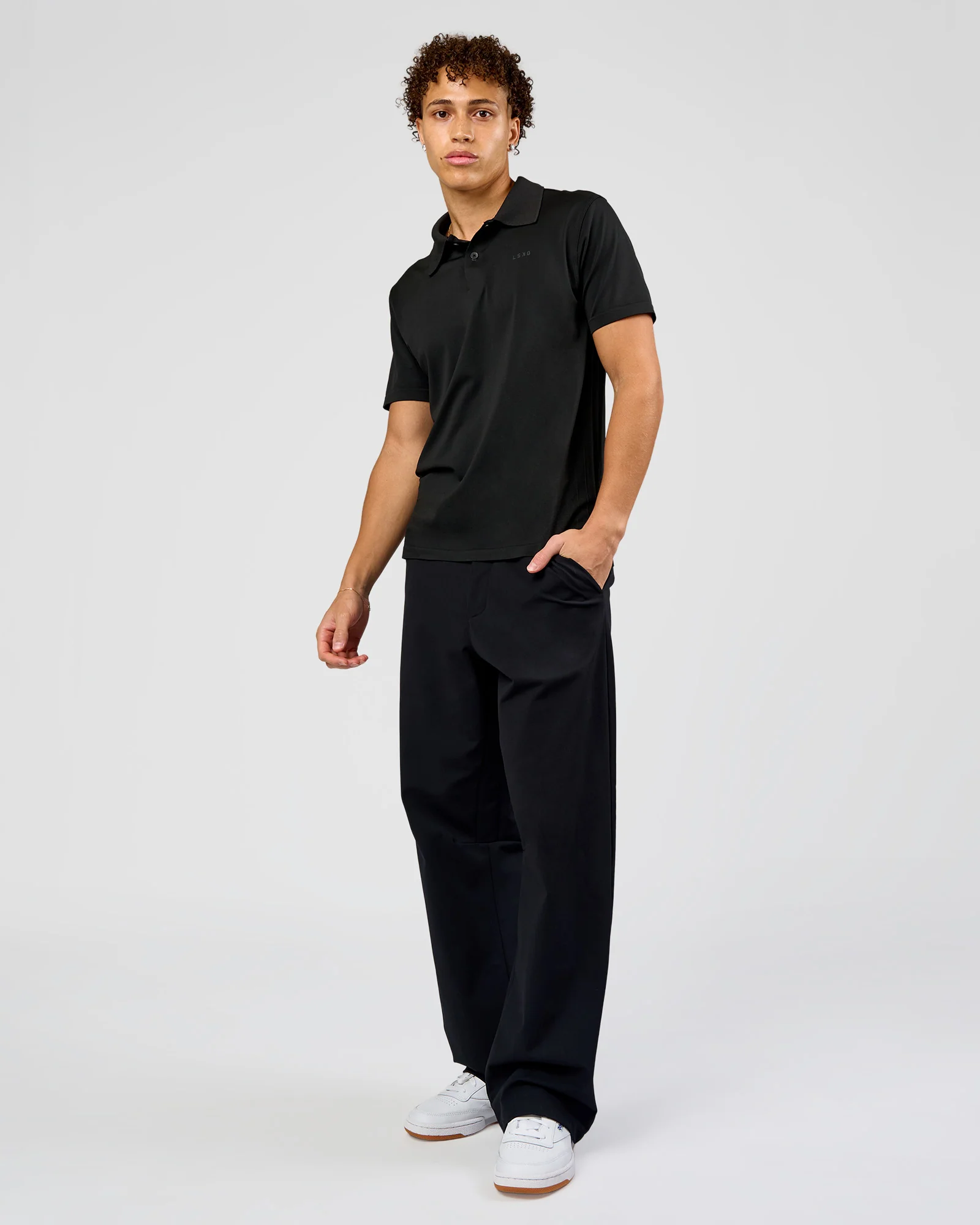 Drive Seamless Polo - Black - Image 2