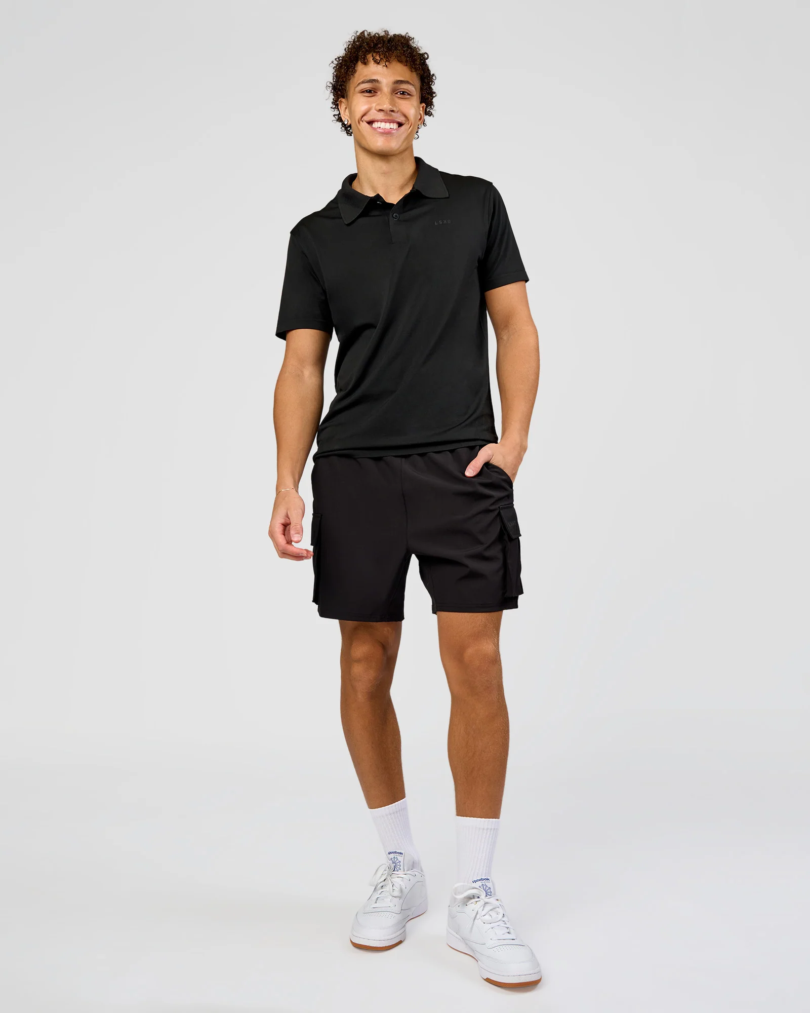 Drive Seamless Polo - Black - Image 3