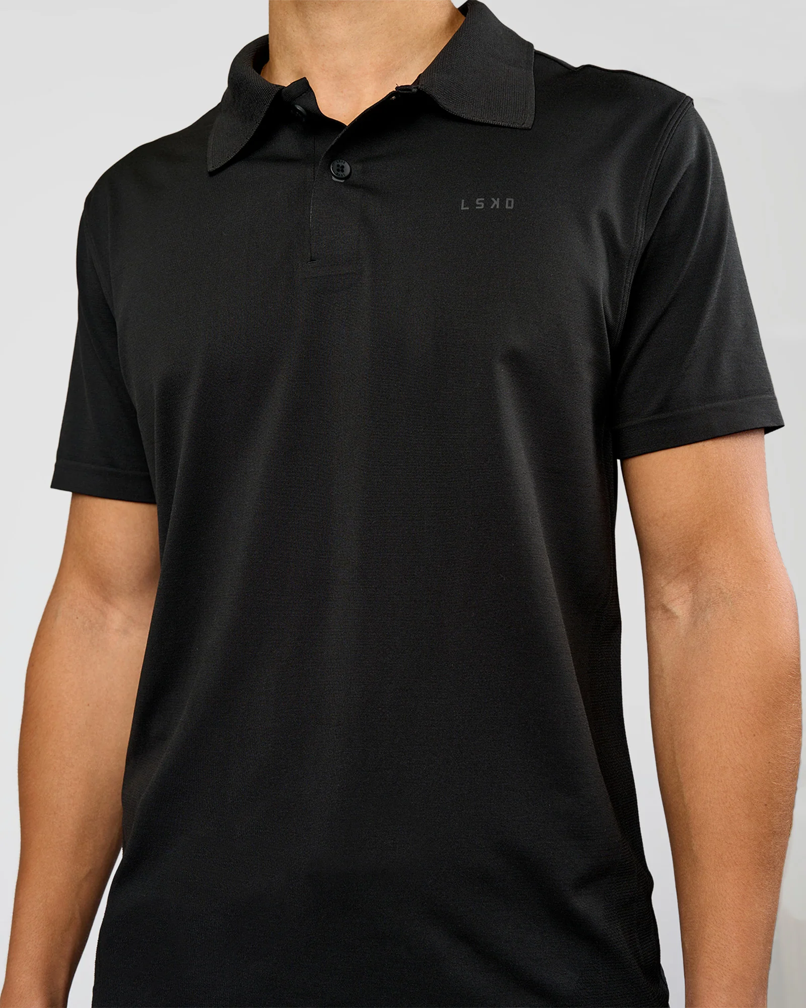 Drive Seamless Polo - Black - Image 6