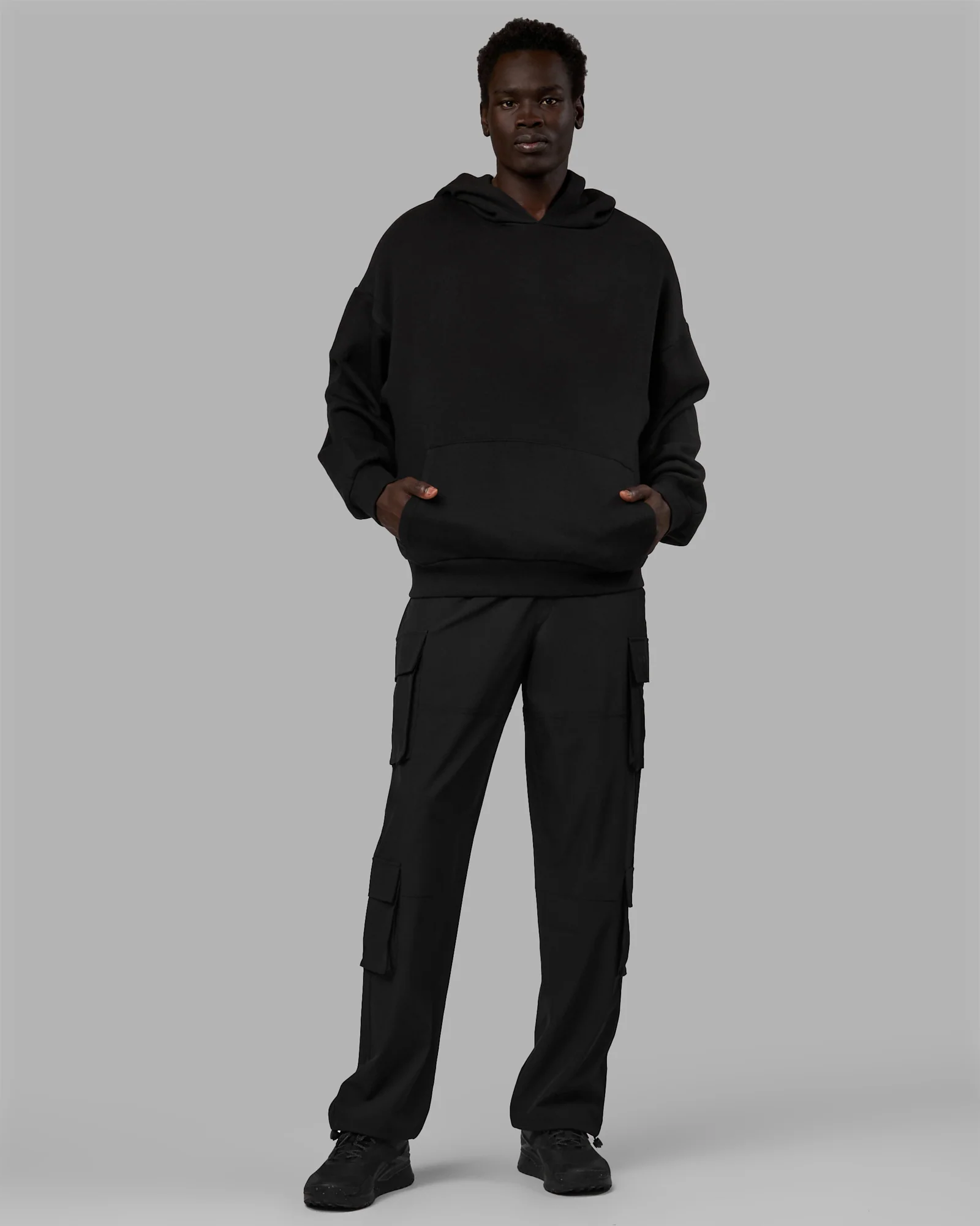 Easy Oversized Hoodie - Black - Image 6