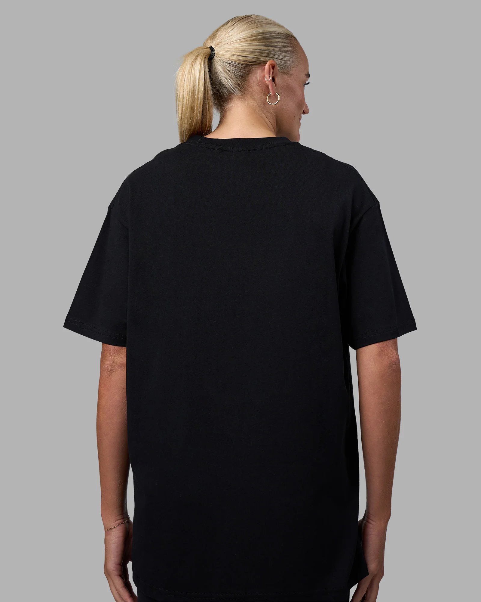 Easy FLXCotton Tee Oversize - Black - Image 11