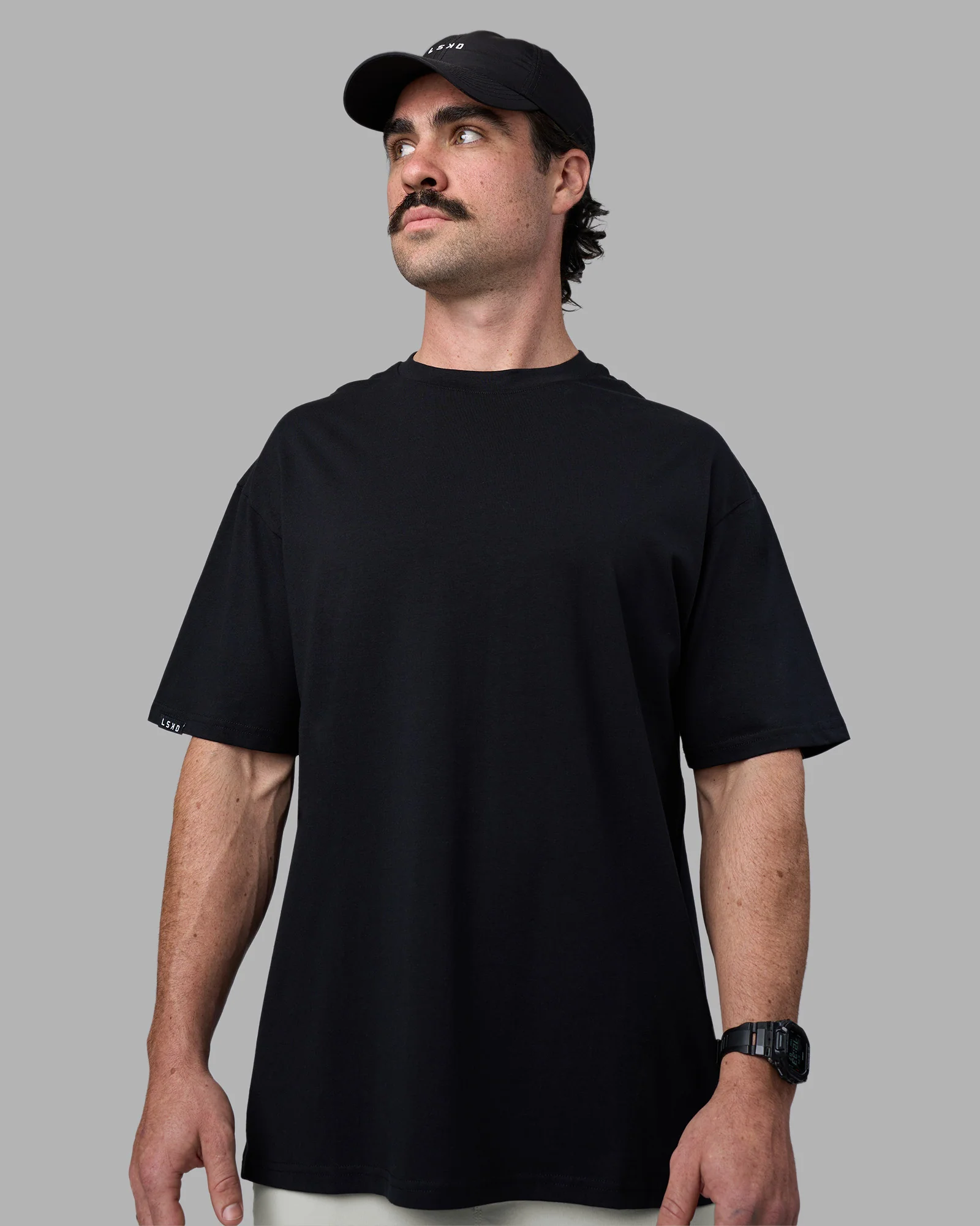 Easy FLXCotton Tee Oversize - Black - Image 2