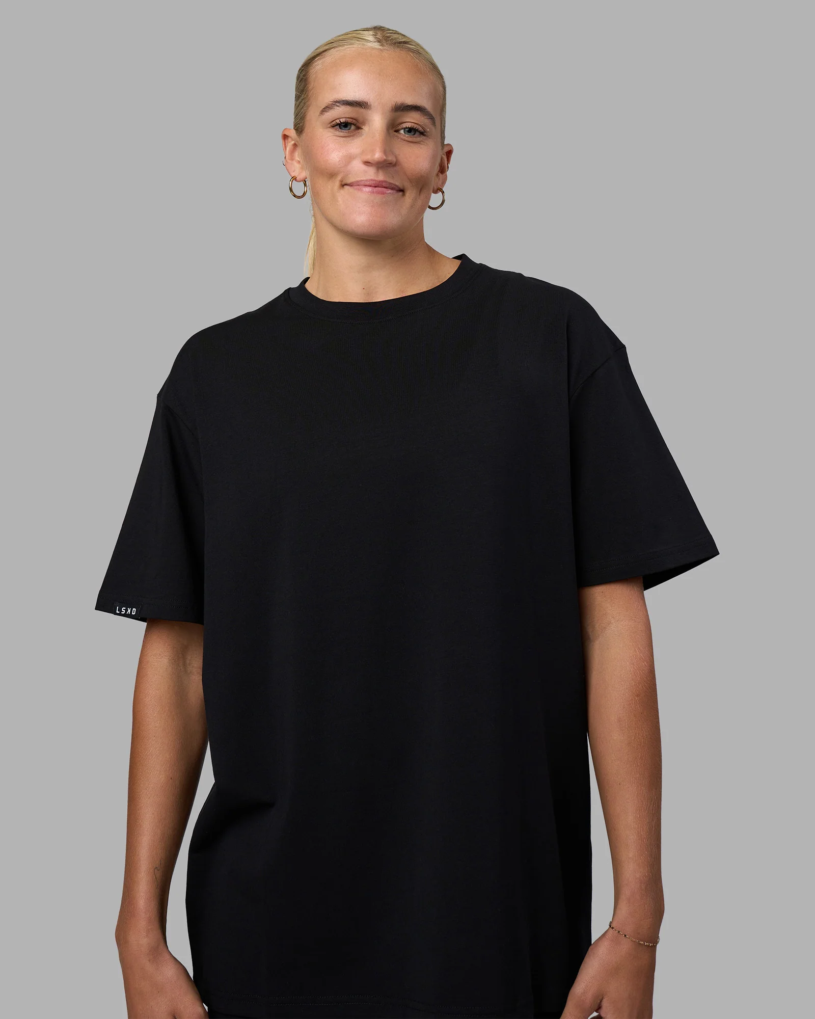 Easy FLXCotton Tee Oversize - Black - Image 3