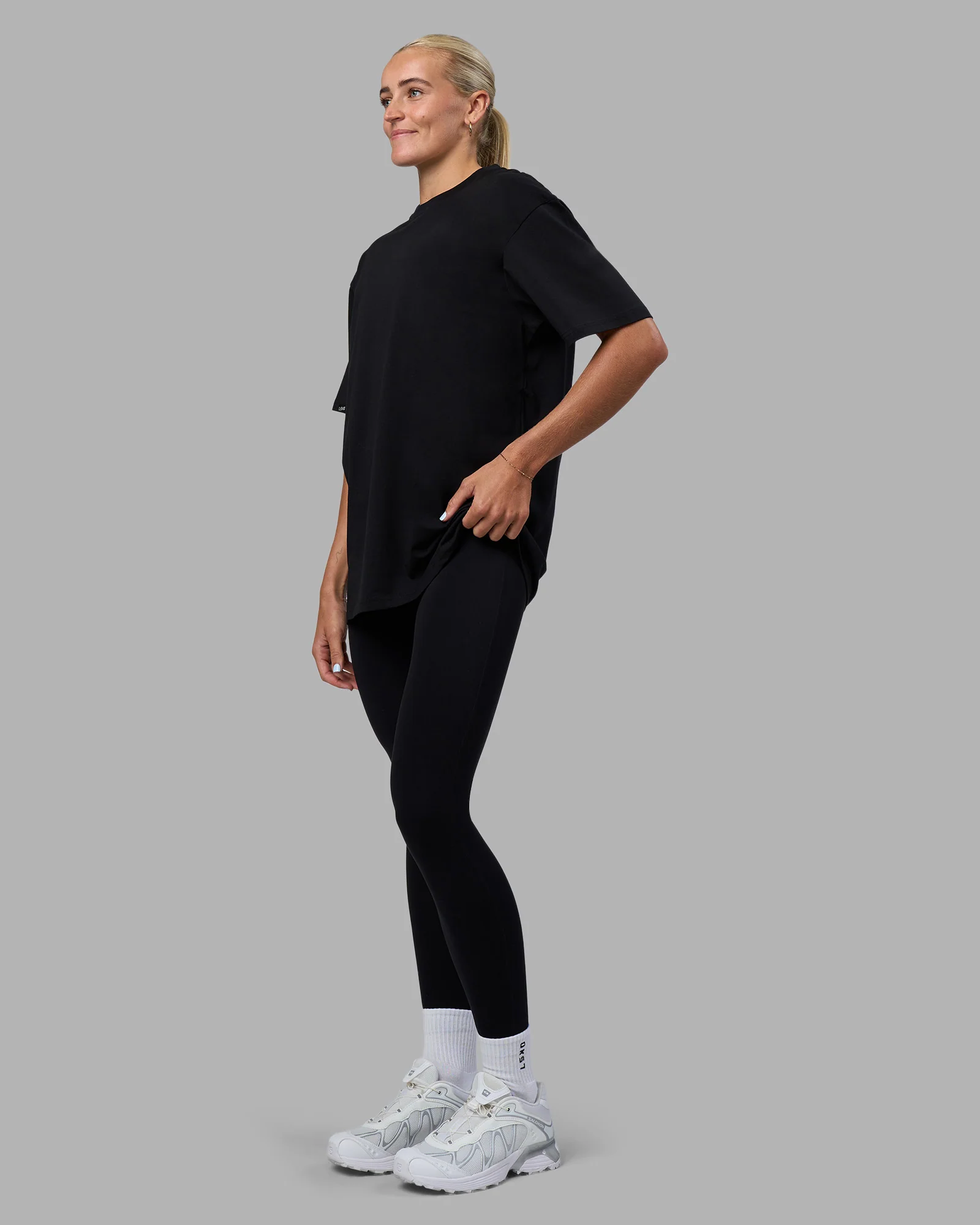 Easy FLXCotton Tee Oversize - Black - Image 5