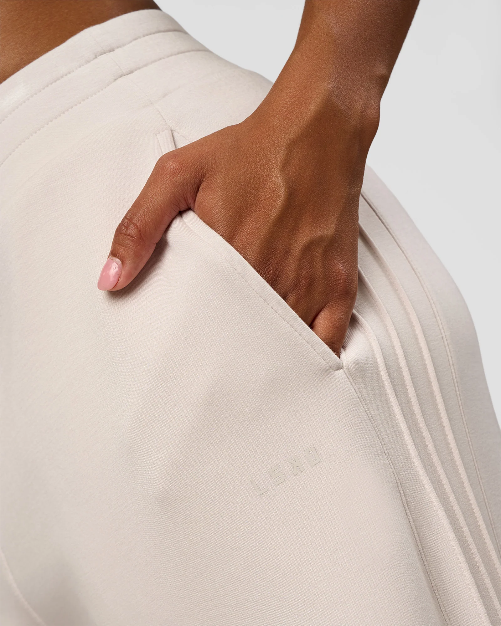 CF Elevate SoftTouch Pintuck Wide Leg Pant - Clay - Image 3