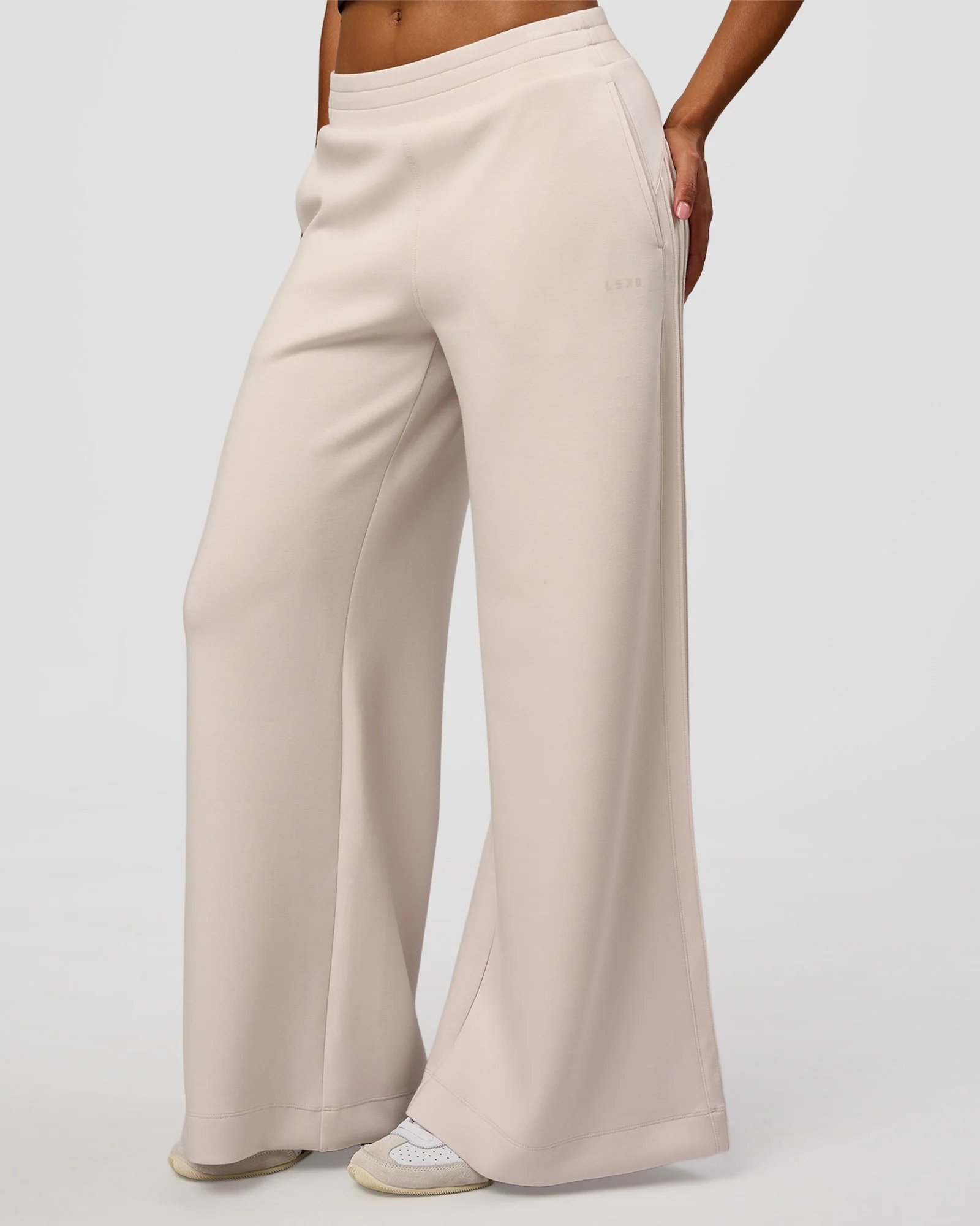 CF Elevate SoftTouch Pintuck Wide Leg Pant - Clay - Image 6