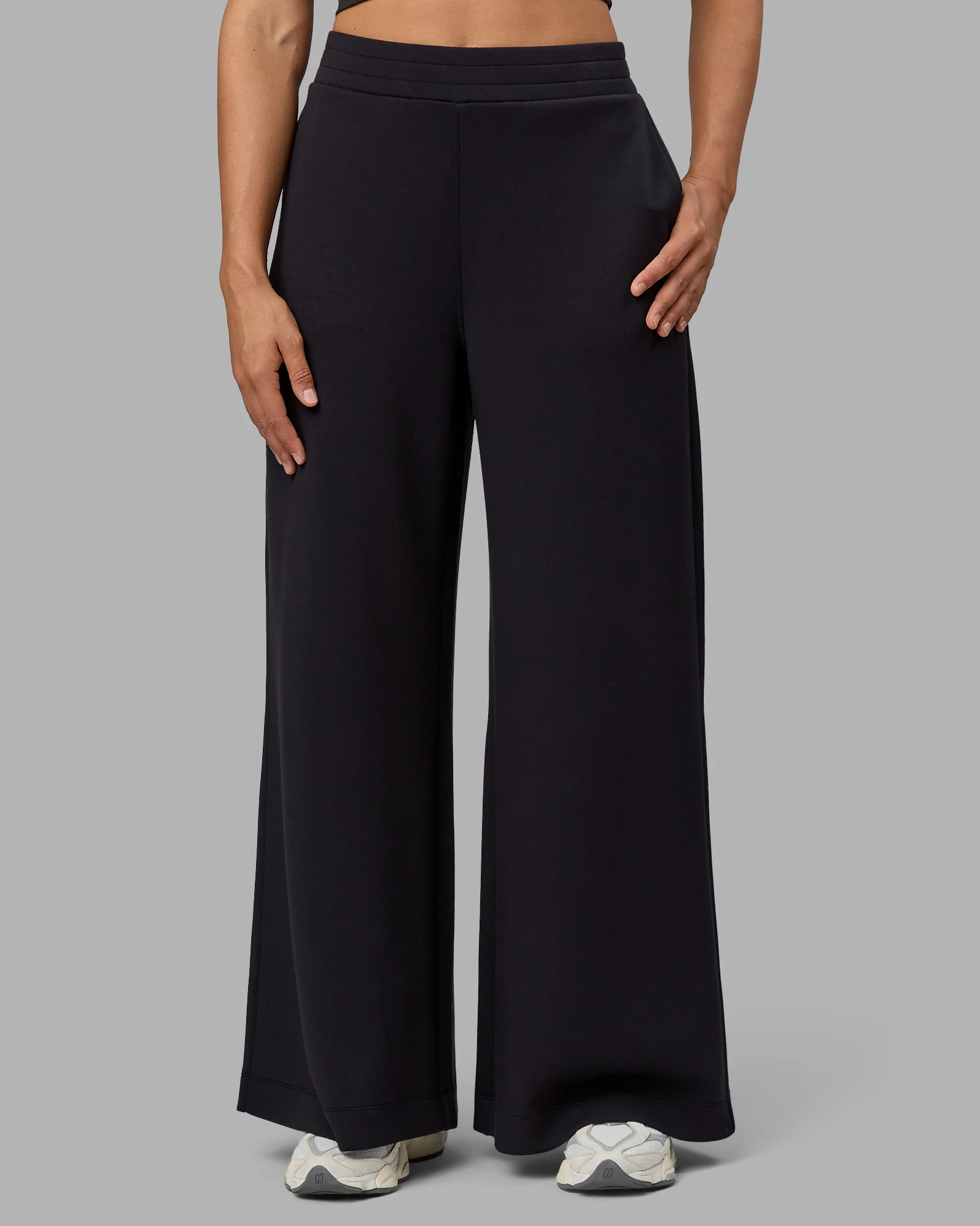 Elevate SoftTouch Wide Leg Pant - Black-Black - Image 10