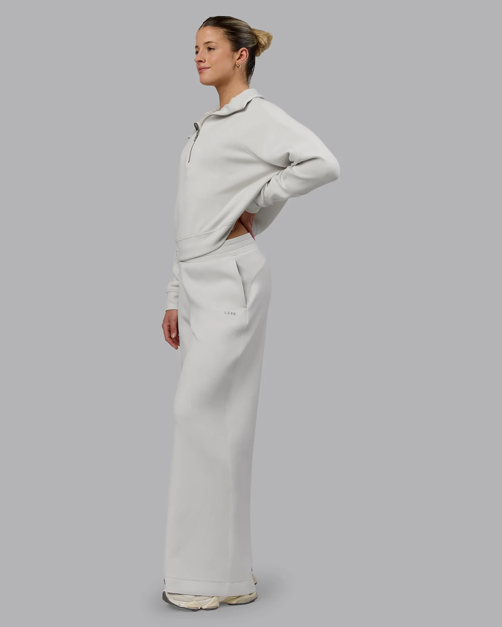 Elevate SoftTouch Wide Leg Pant - Clay-Clay - Image 6