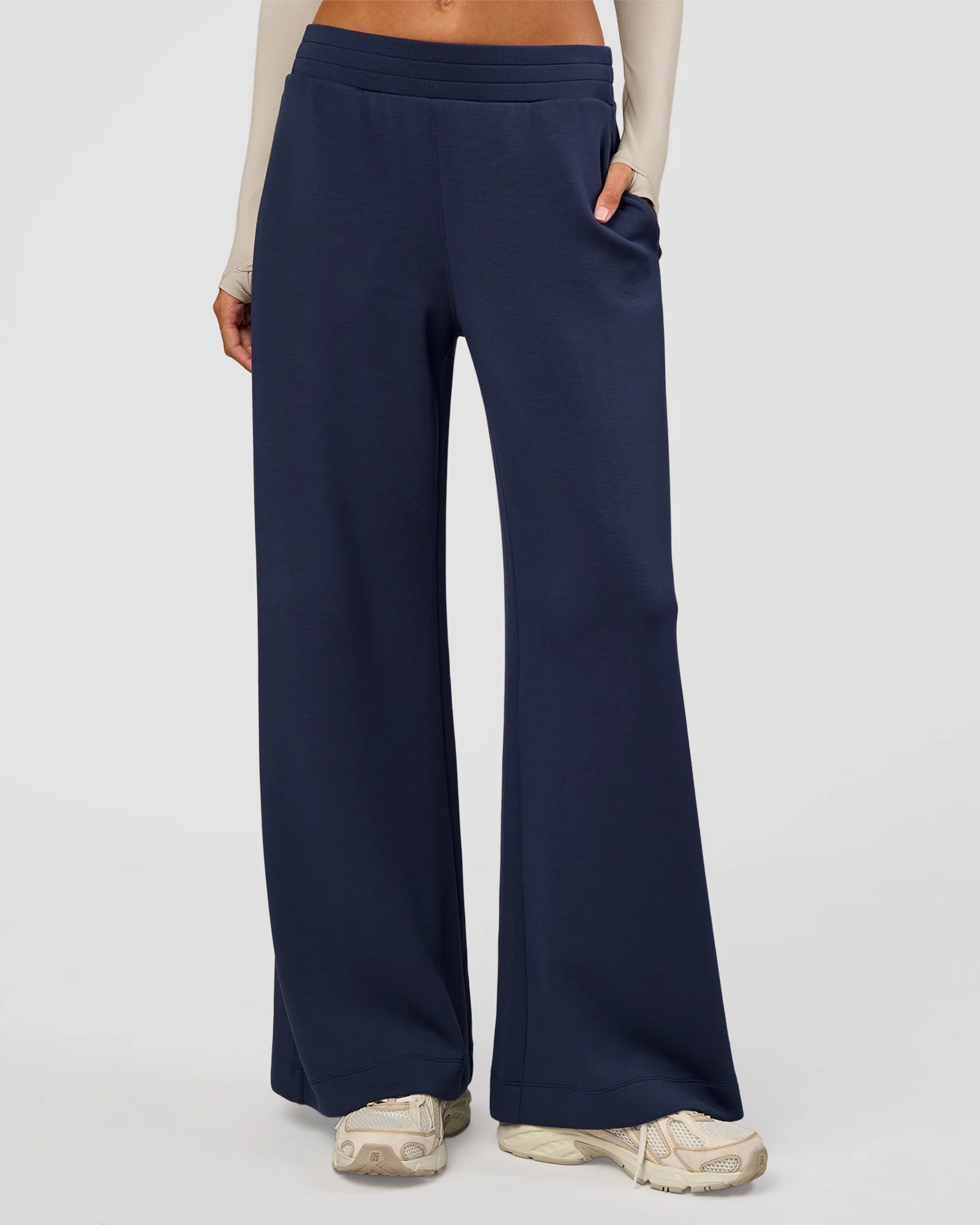 Elevate SoftTouch Wide Leg Pant - Future Navy - Image 2