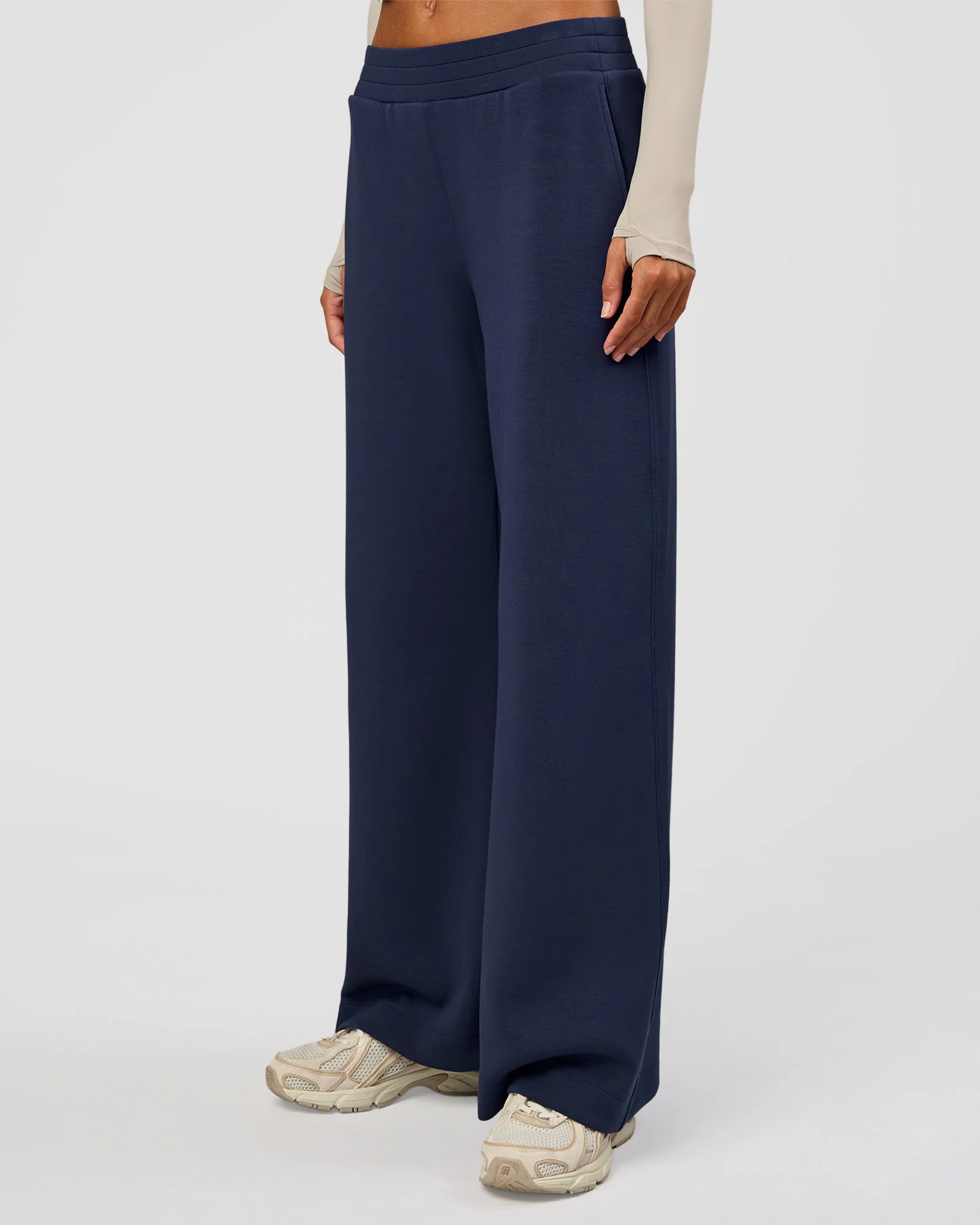 Elevate SoftTouch Wide Leg Pant - Future Navy - Image 8
