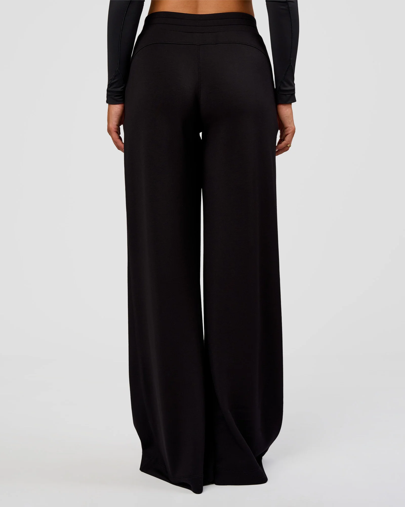 Elevate SoftTouch Wide Leg Pant Tall - Black - Image 4