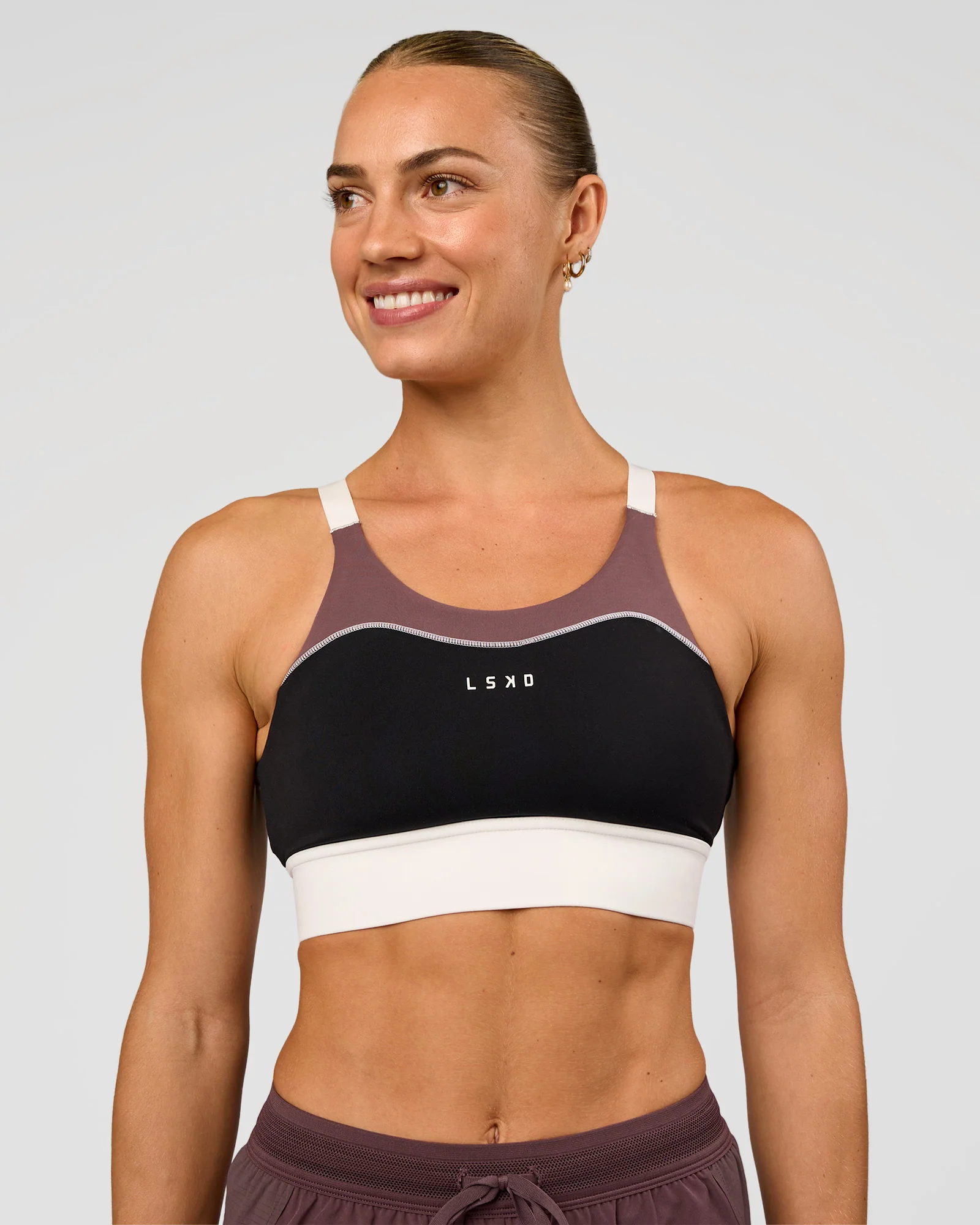 Elevated Accelerate Sports Bra - Black-Multi - Image 6