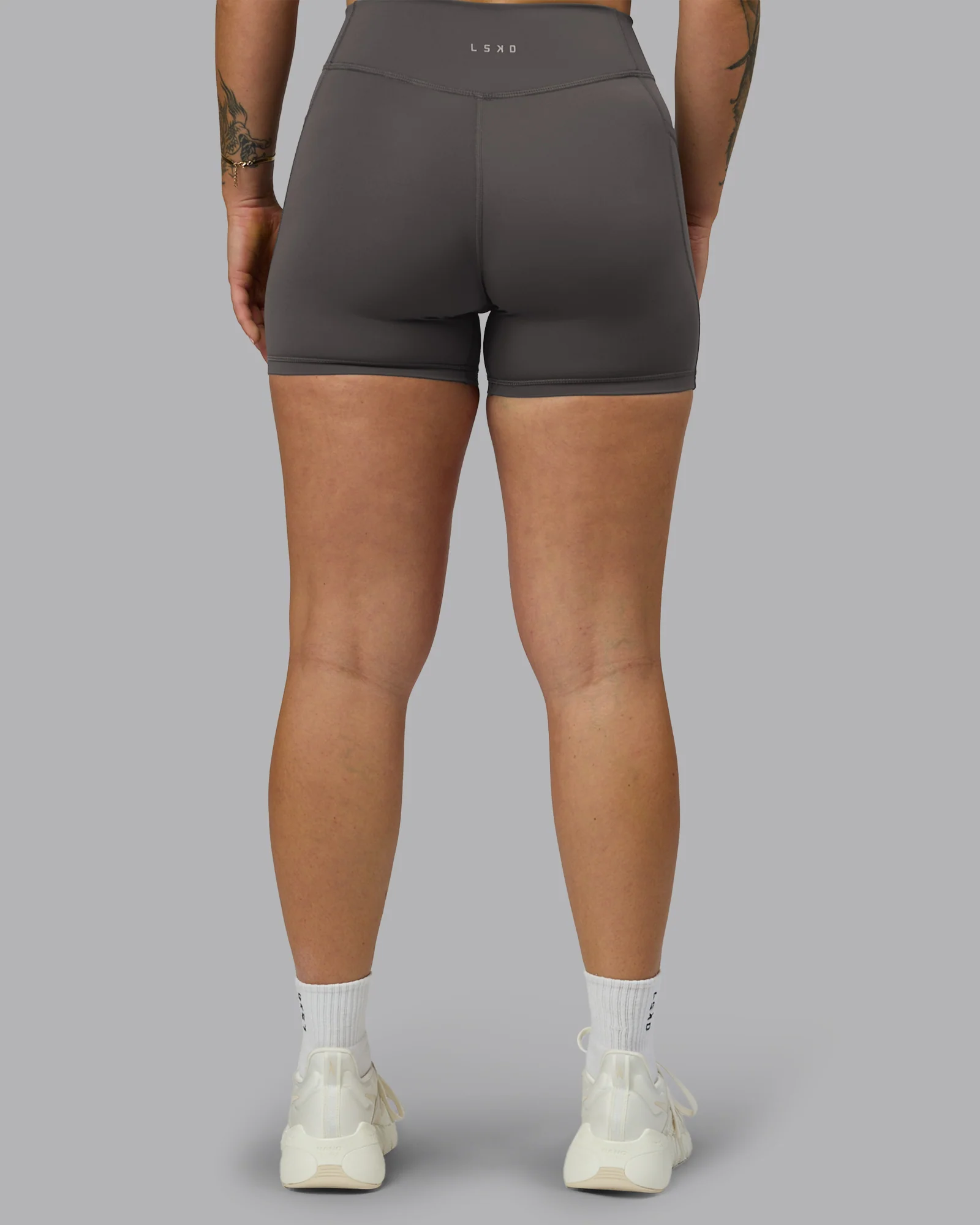 Elite High-Rise 4" Short Pockets - Dark Storm - Image 4
