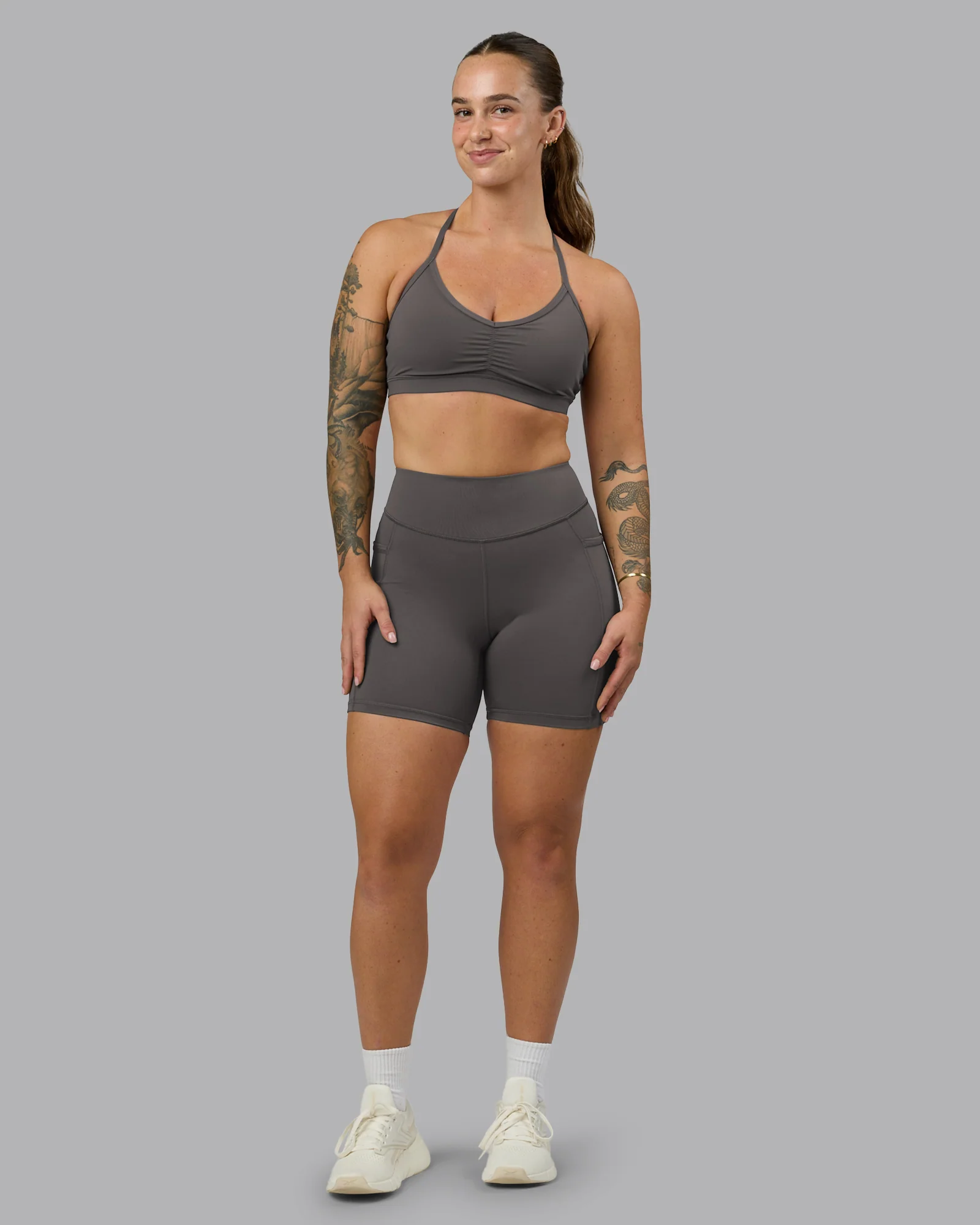 Elite High-Rise 6" Short Pockets - Dark Storm - Image 2