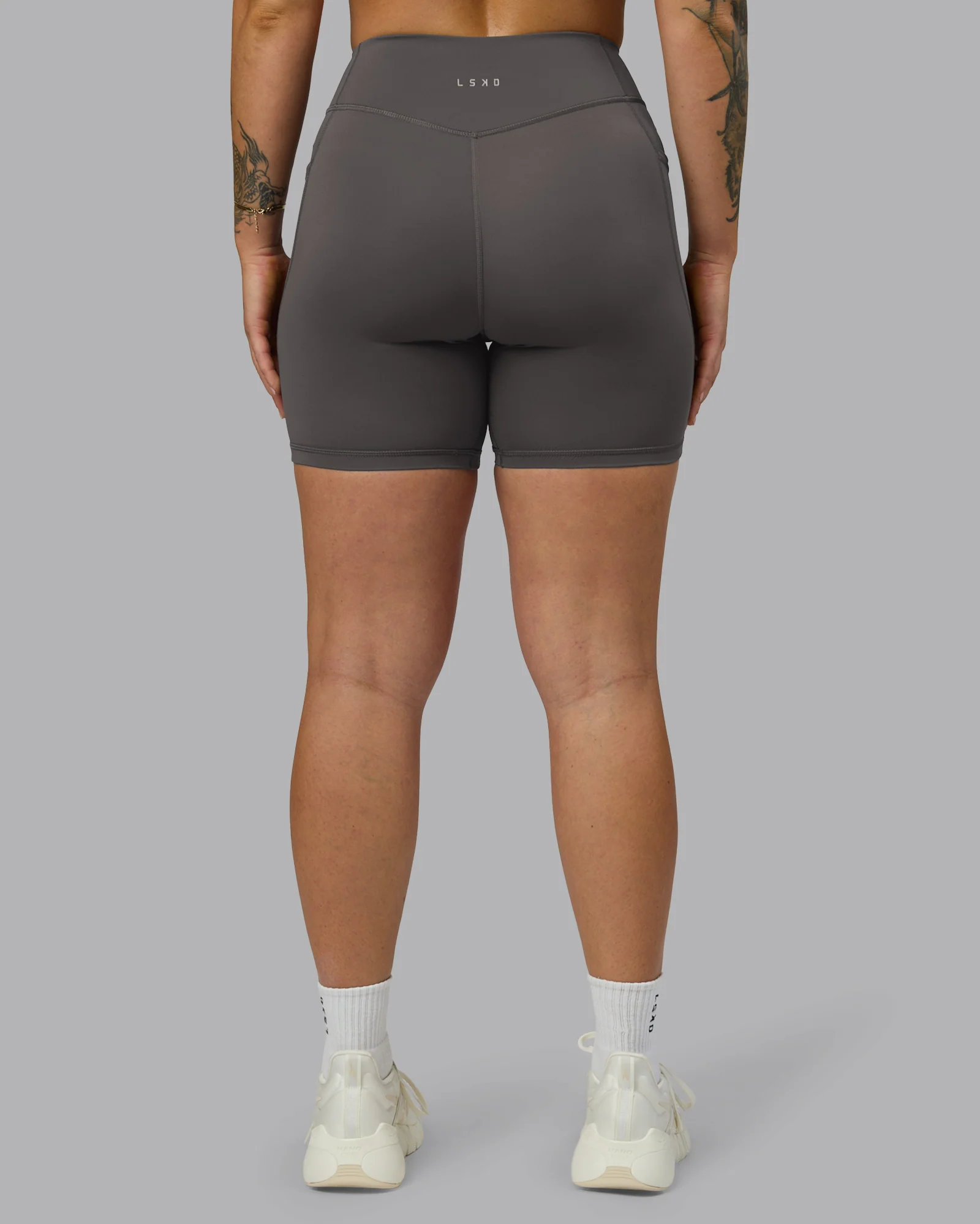 Elite High-Rise 6" Short Pockets - Dark Storm - Image 4