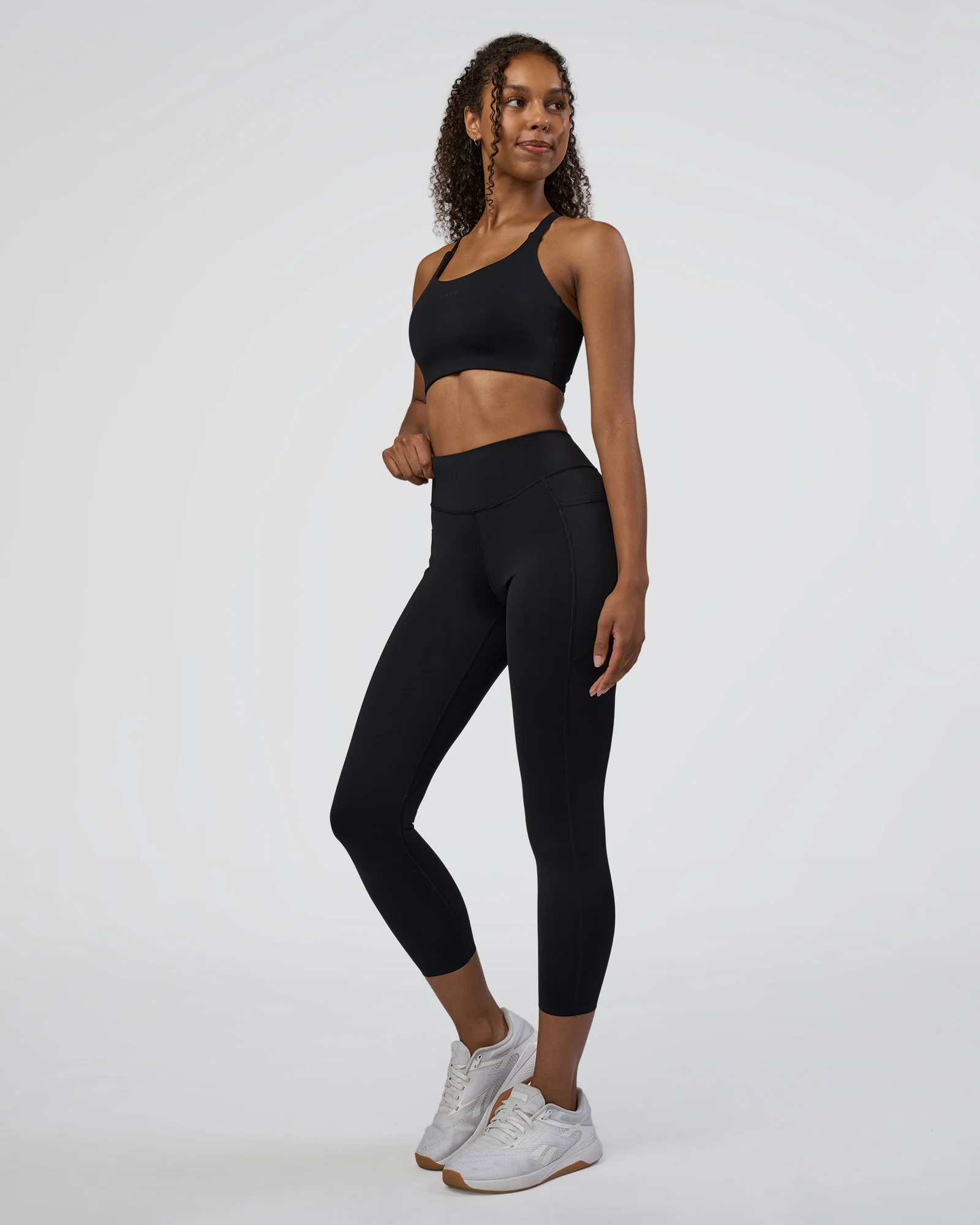 Elite High-Rise 7/8 Legging Pockets - Black - Image 5
