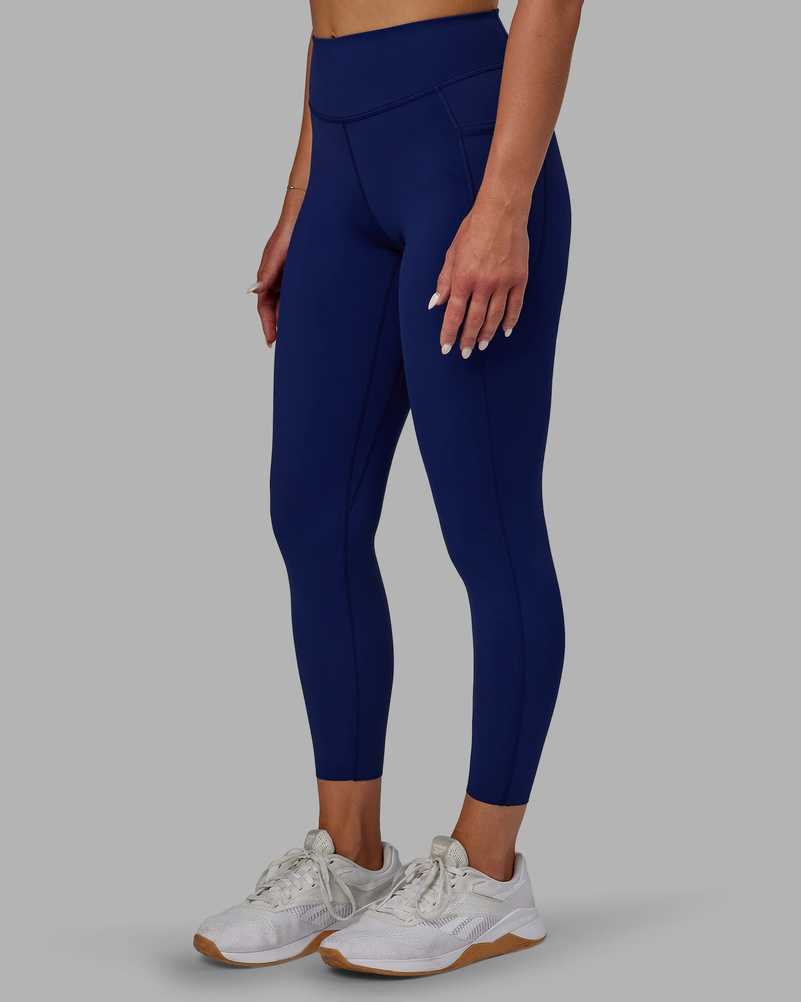 Elite High-Rise 7/8 Legging Pockets - Midnight Blue - Image 9