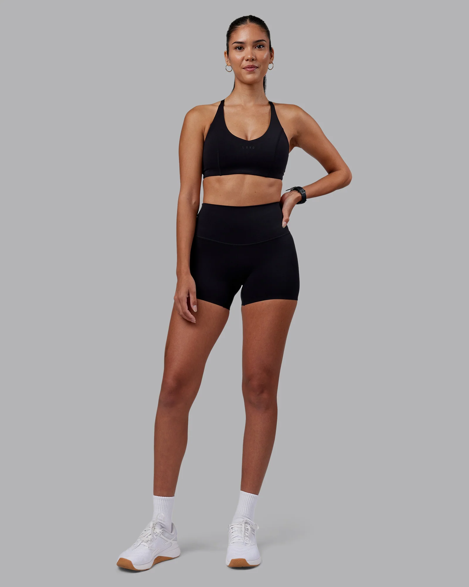 Elixir High-Rise 4" Short - Black - Image 2