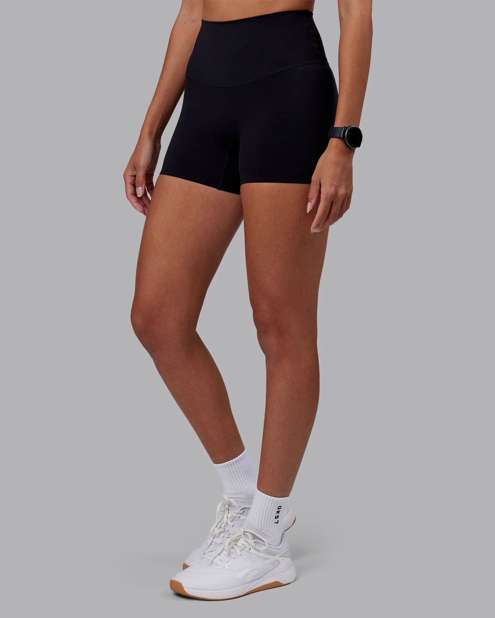Elixir High-Rise 4" Short - Black - Image 3