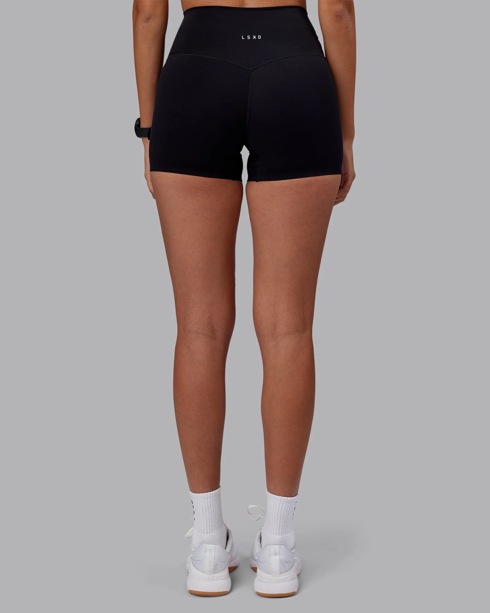 Elixir High-Rise 4" Short - Black - Image 4