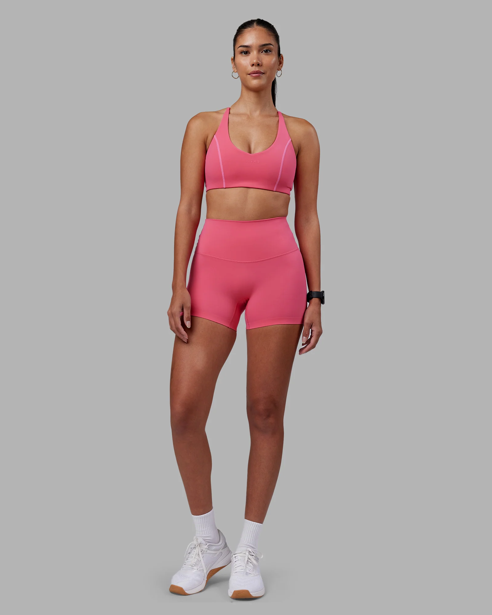Elixir High-Rise 4" Short - Hot Pink - Image 5