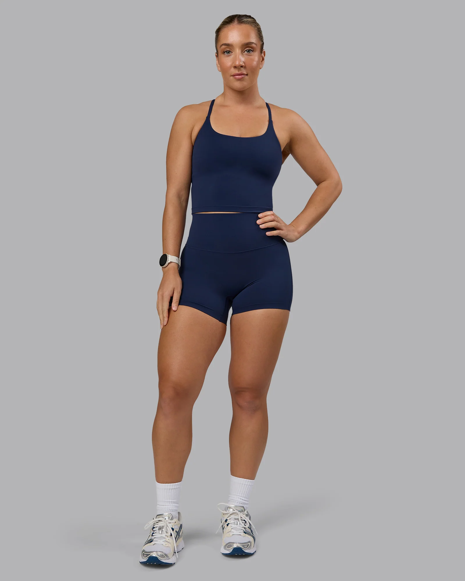 Elixir Ultra High-Rise 4" Short - Future Navy - Image 4