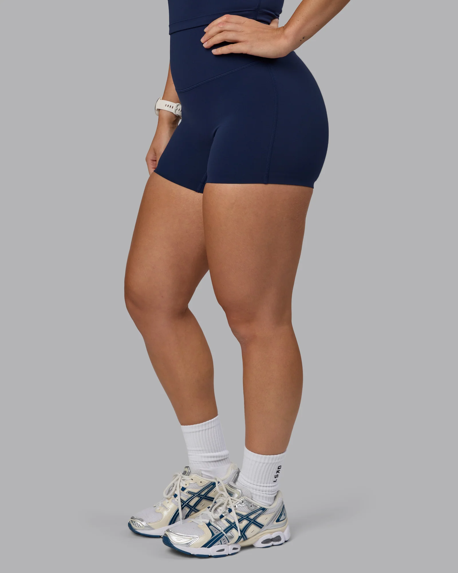 Elixir Ultra High-Rise 4" Short - Future Navy - Image 6