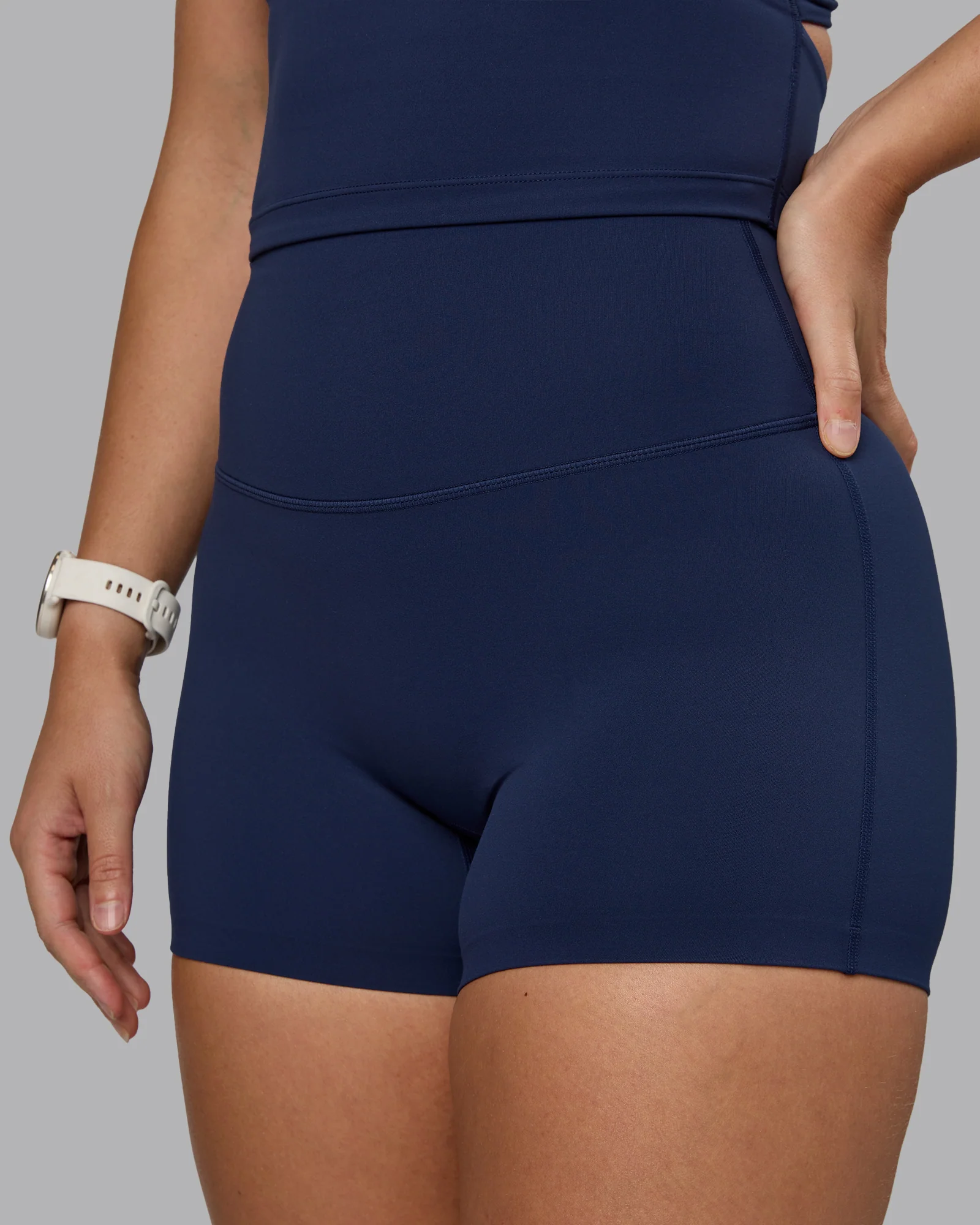Elixir Ultra High-Rise 4" Short - Future Navy - Image 9