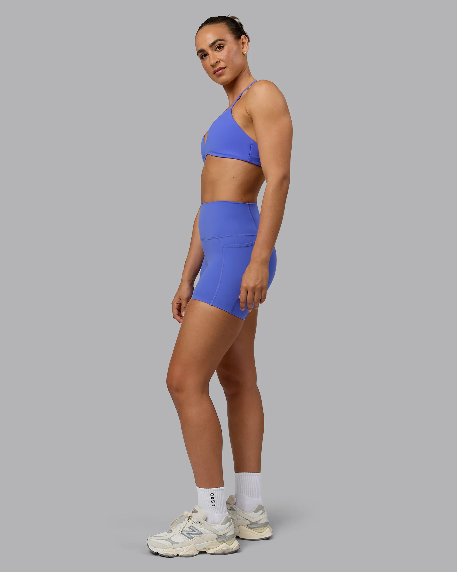 Elixir Ultra High-Rise 4" Short Pockets - Baja Blue - Image 5