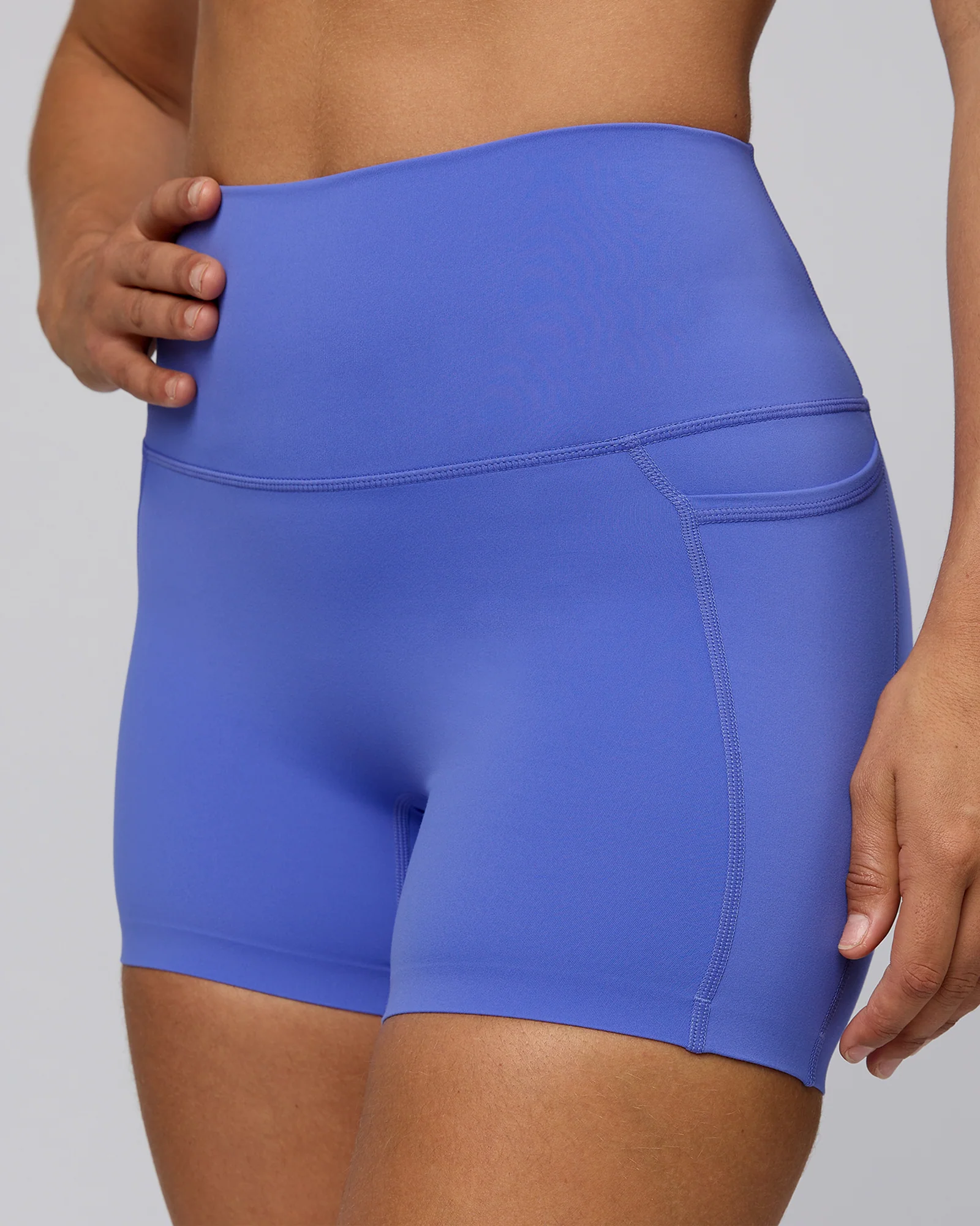 Elixir Ultra High-Rise 4" Short Pockets - Baja Blue - Image 7