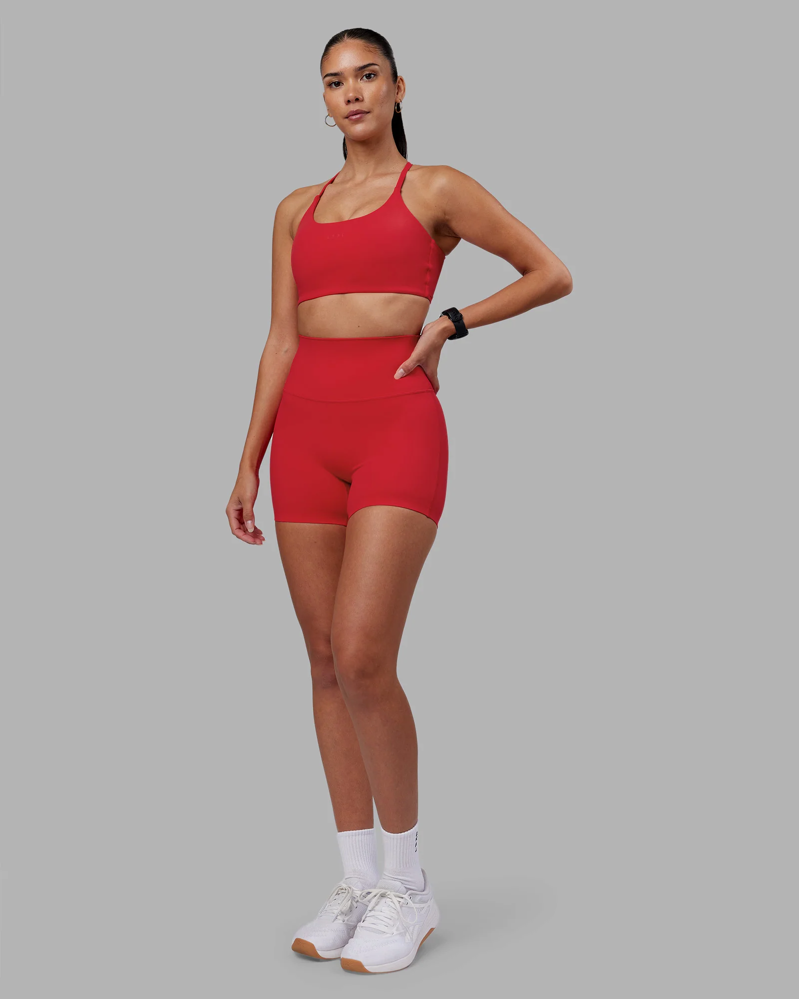 Elixir Ultra High-Rise 4" Short - Scarlet - Image 2