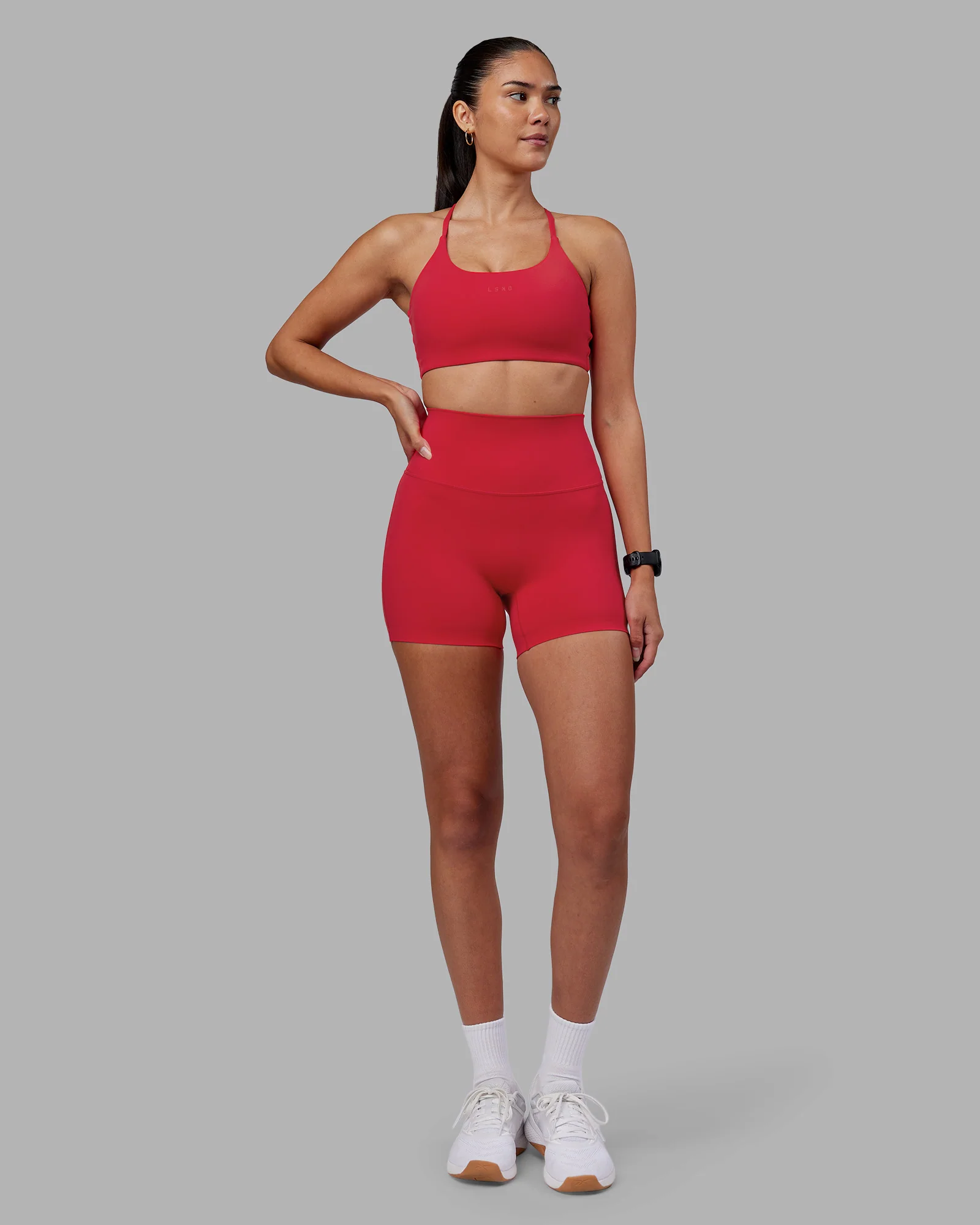 Elixir Ultra High-Rise 4" Short - Scarlet - Image 5
