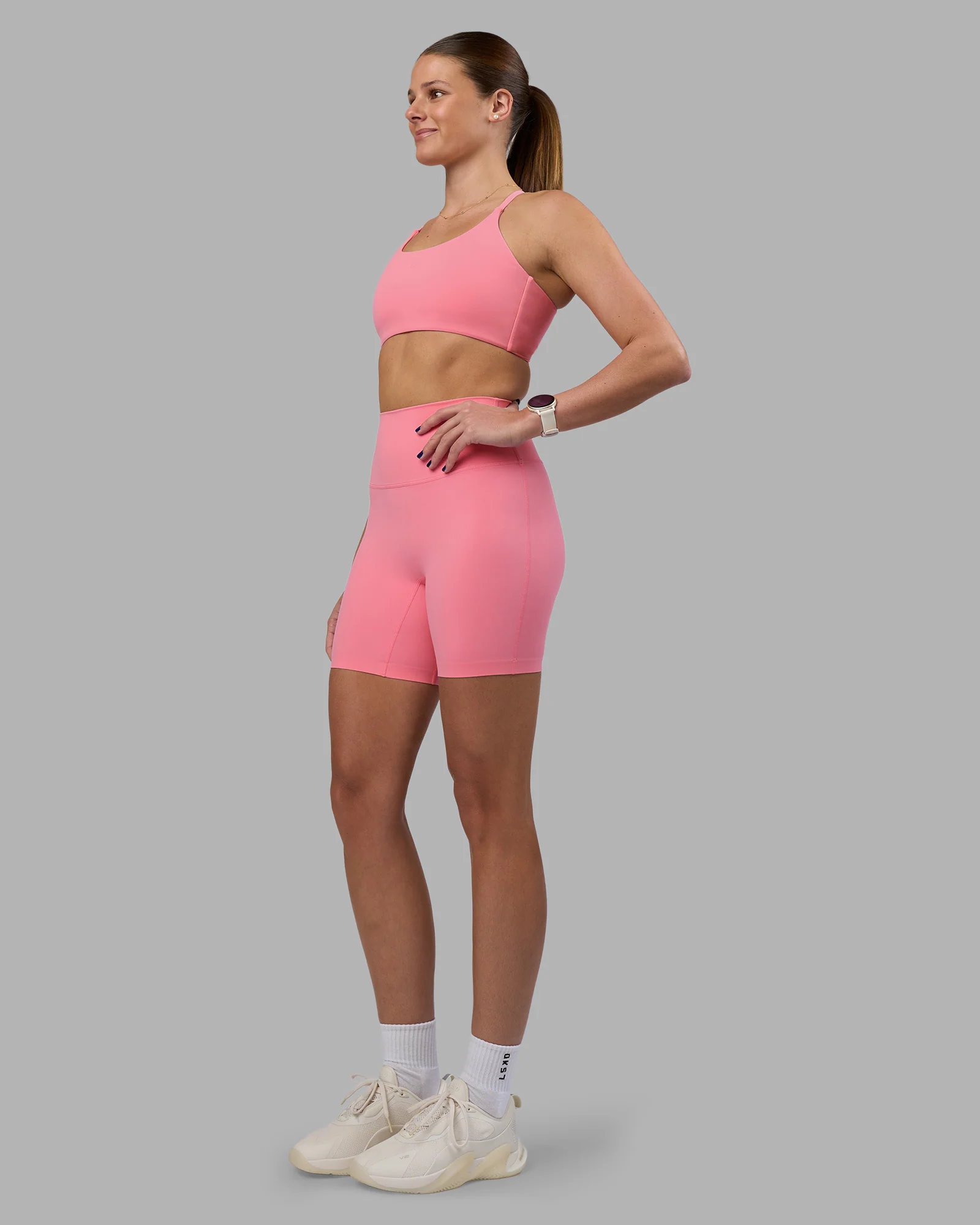 Elixir Ultra High-Rise 6" Short - Candy Pink - Image 2