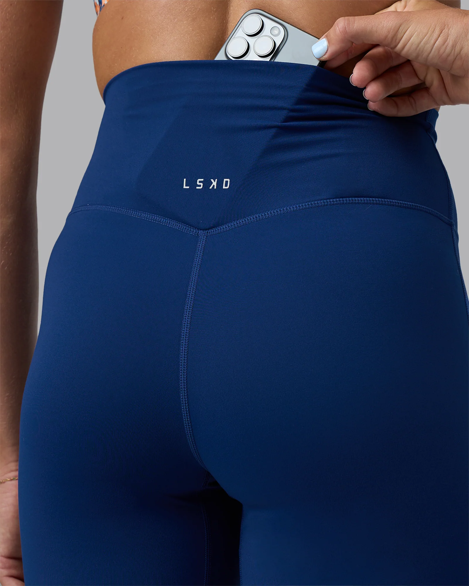 Elixir Ultra High-Rise 6" Short - Midnight Blue - Image 4