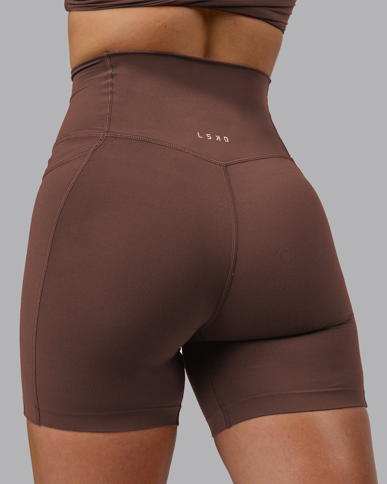 Elixir Ultra High-Rise 6" Short Pockets - Chocolate Martini - Image 8