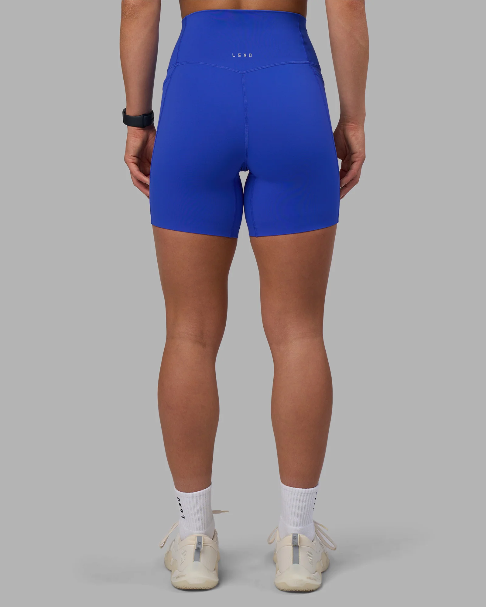 Elixir Ultra High-Rise 6" Short Pockets - Power Cobalt - Image 4