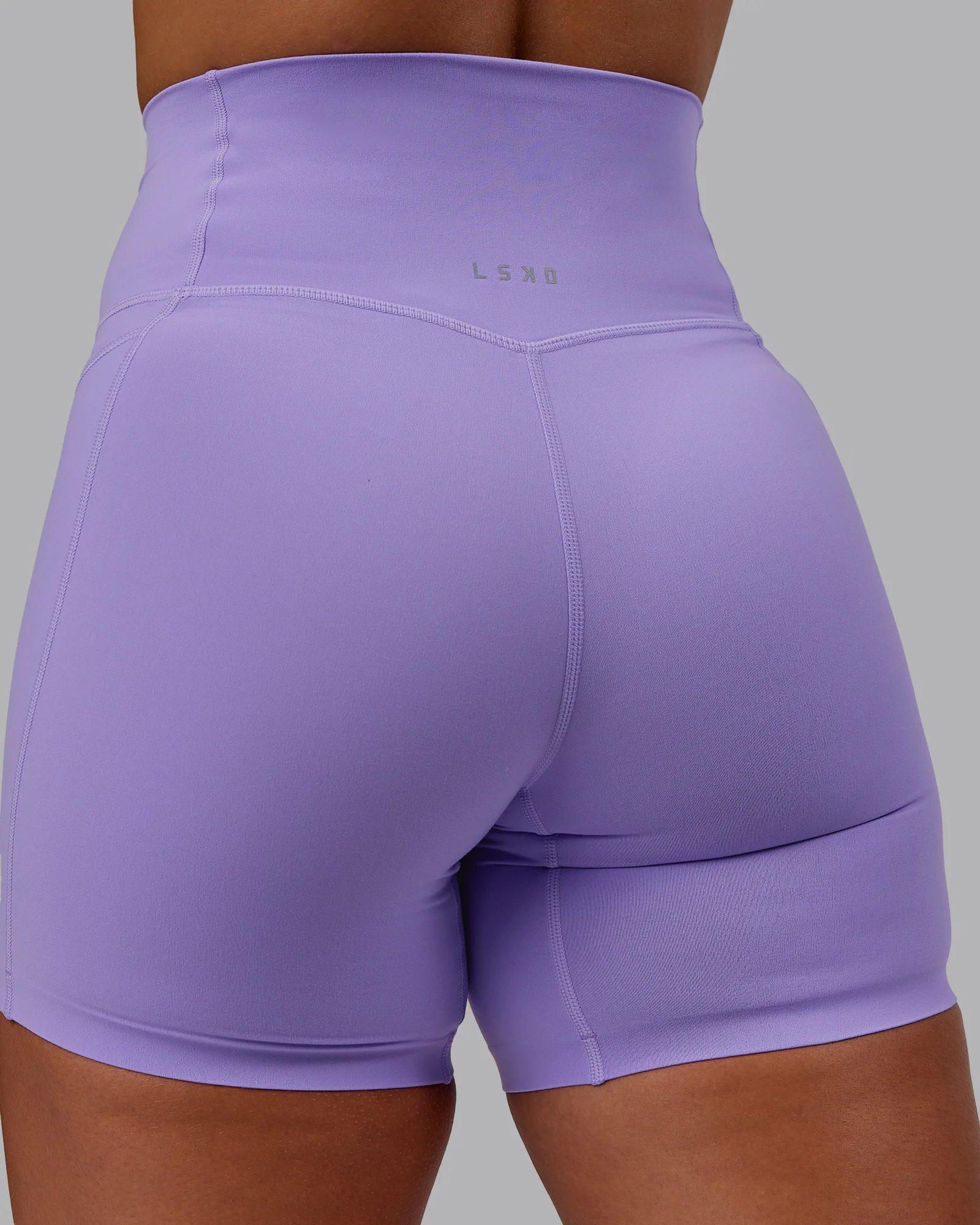 Elixir Ultra High-Rise 6" Short Pockets - Violet Ray - Image 10