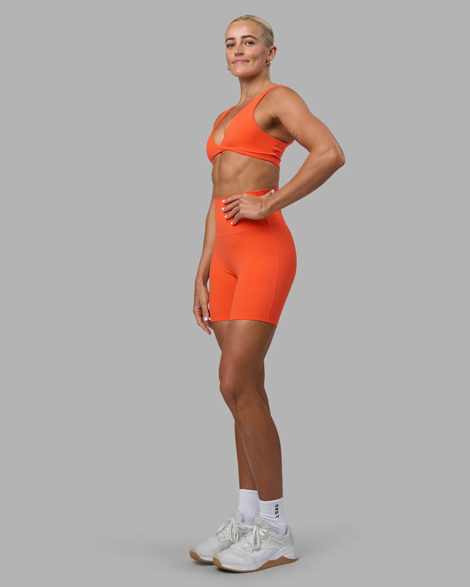 Elixir Ultra High-Rise 6" Short - Ultra Orange - Image 7