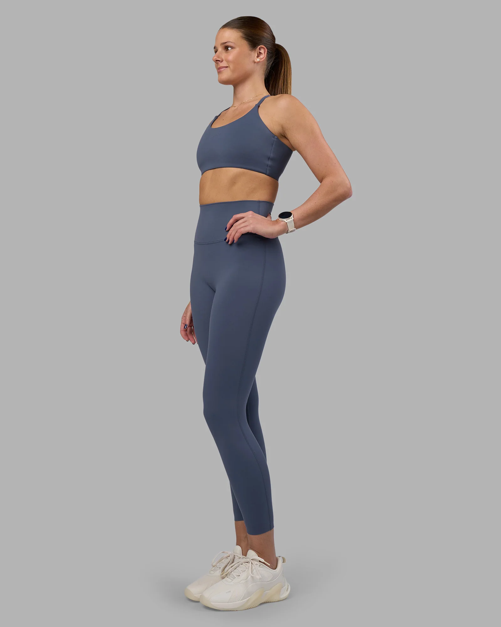 Elixir Ultra High-Rise 7/8 Legging - Night Shadow - Image 5